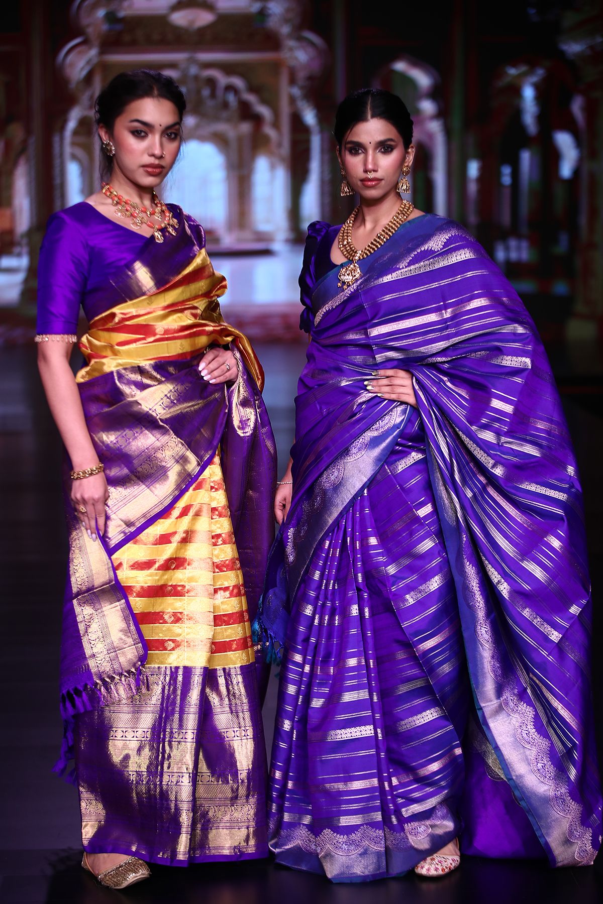 Kancheepuram Silk Blue Saree