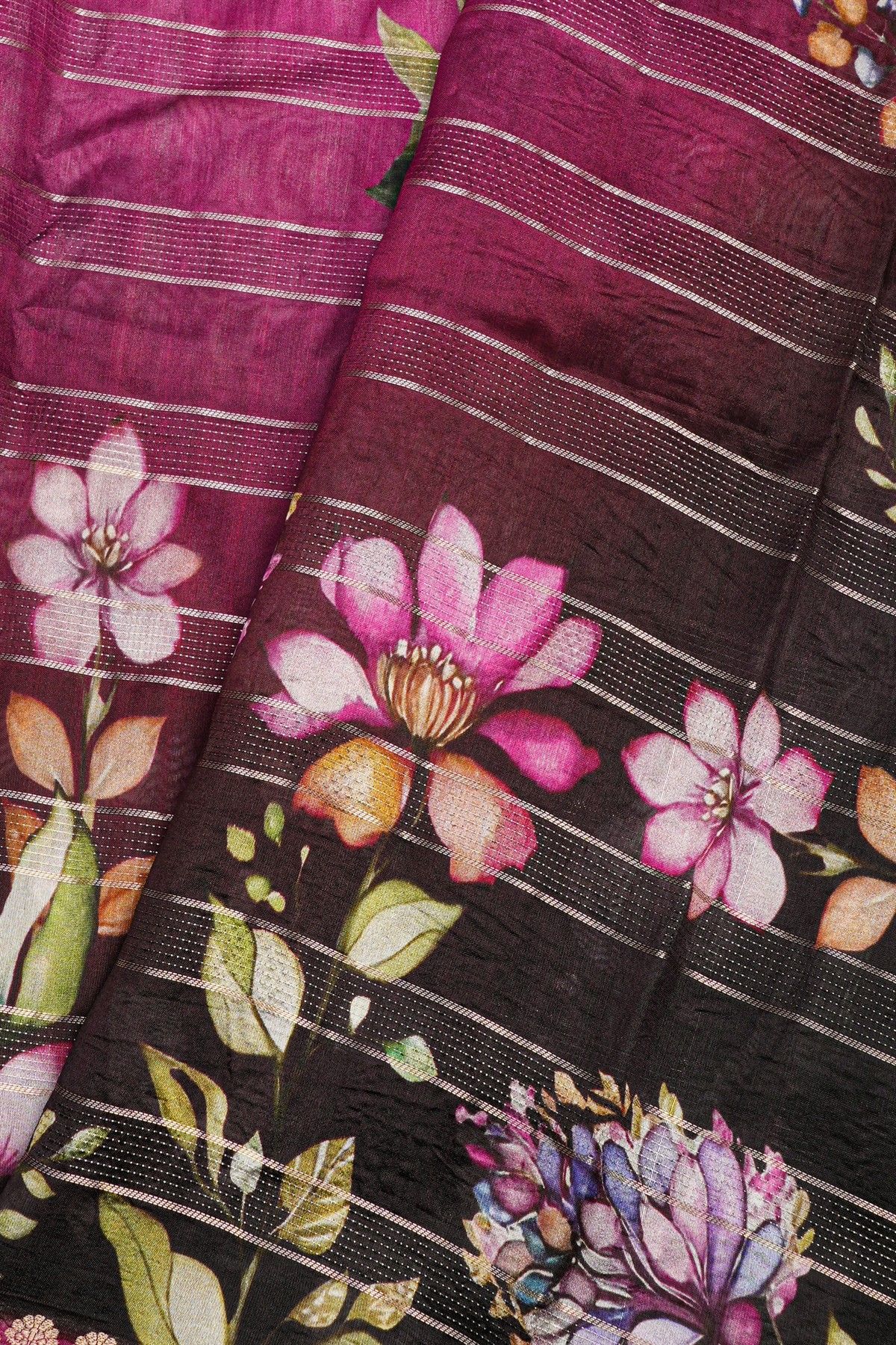 Matka Silk Multi Colour Saree