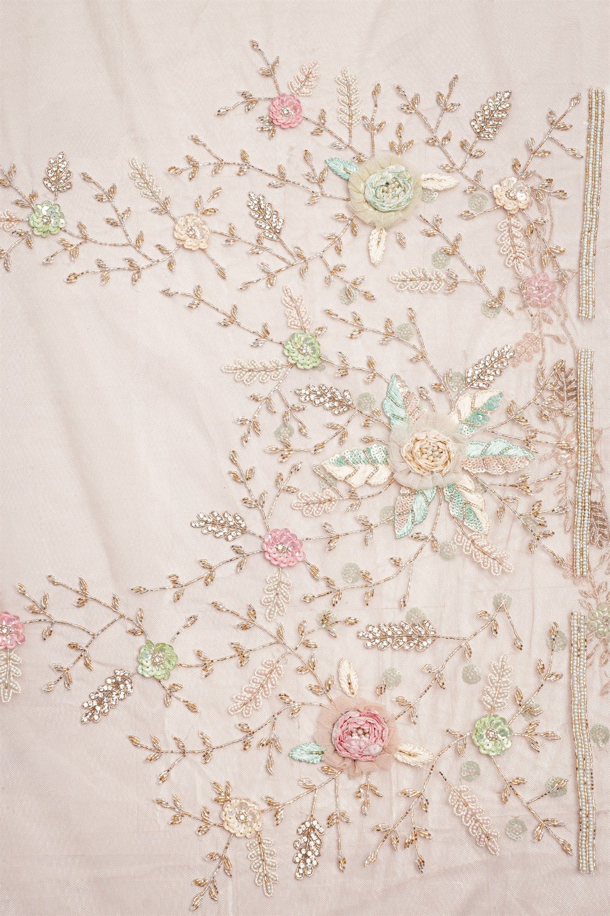 Fancy Tissue Lilac Saree