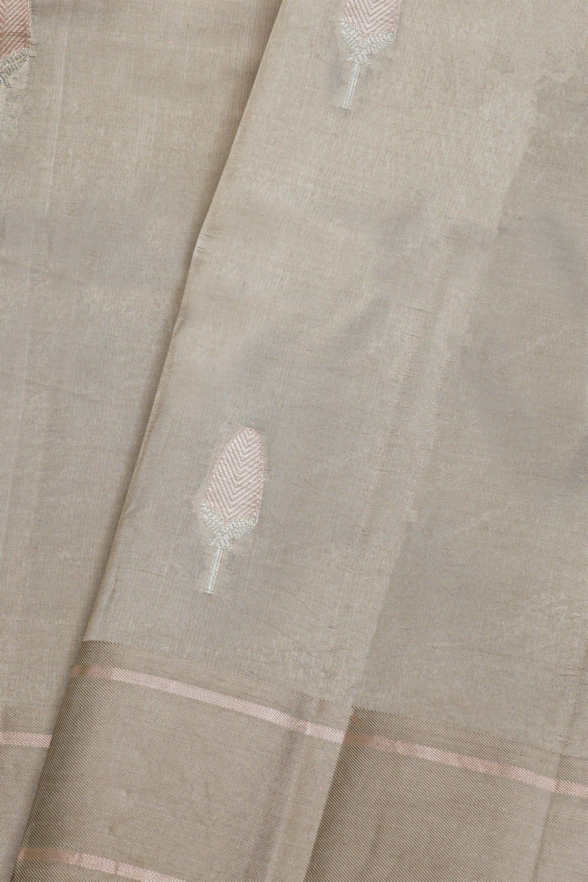 Fancy Matka Silk Grey Saree