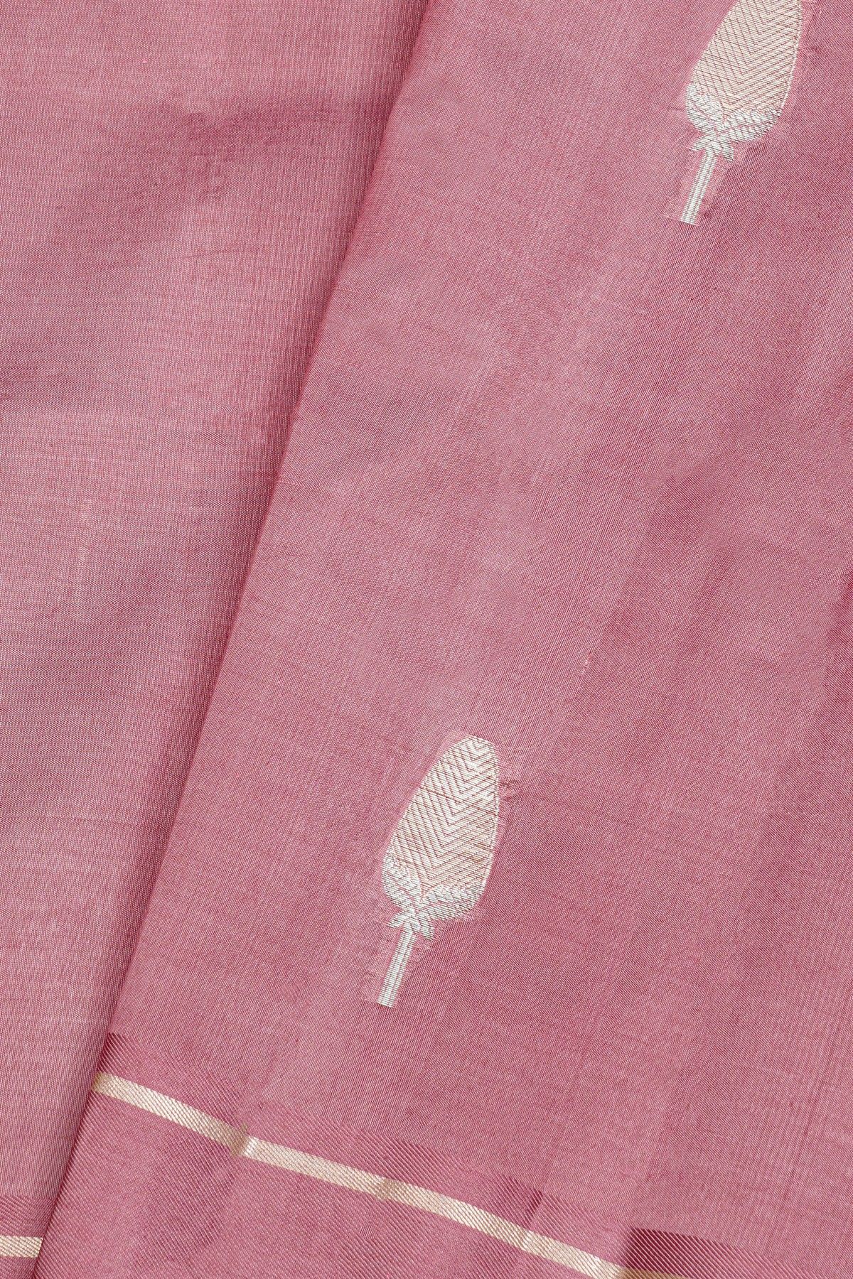 Fancy Matka Silk Onion Pink Saree