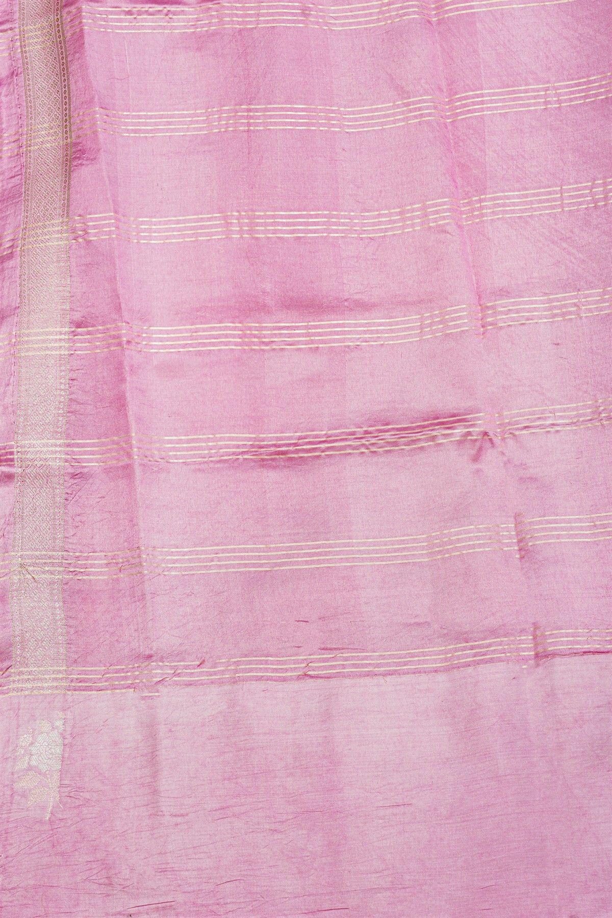 Fancy Matka Silk Yellow Saree