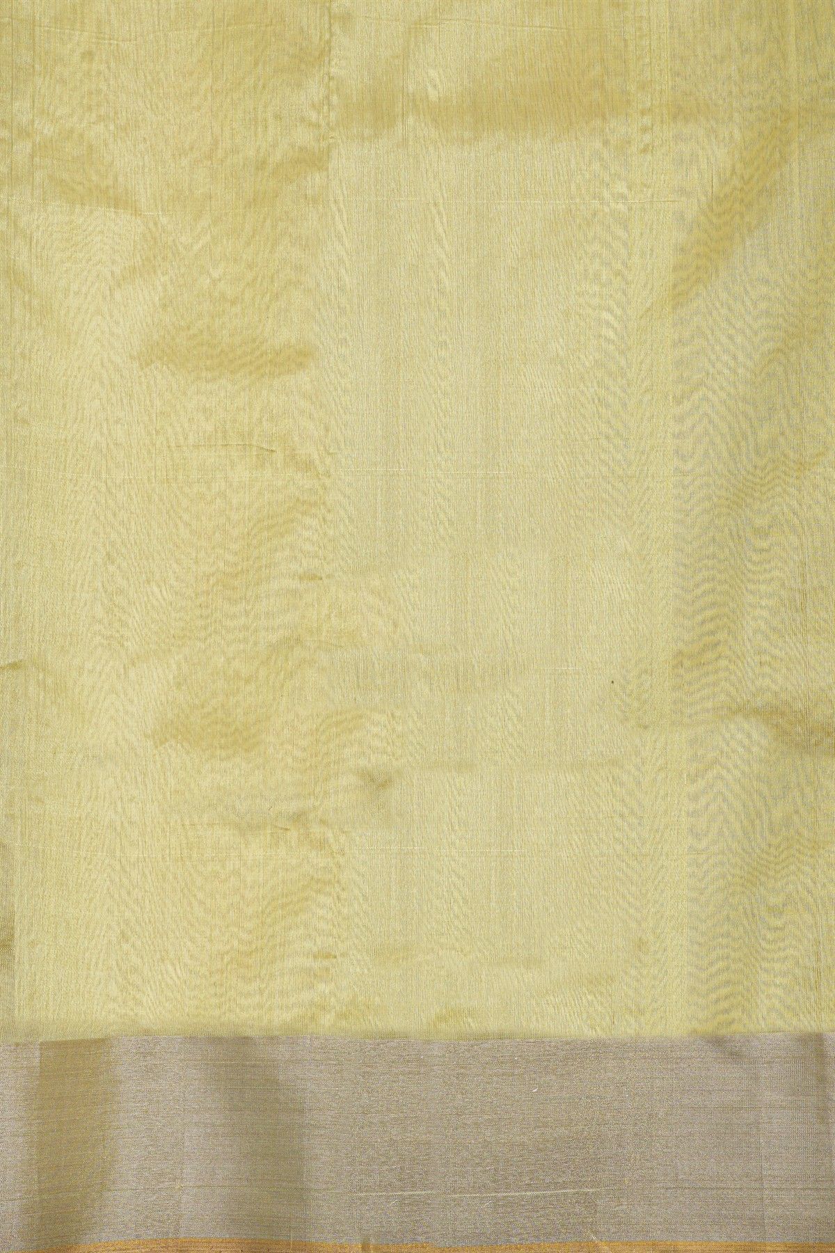 Chanderi Sico Yellow Saree