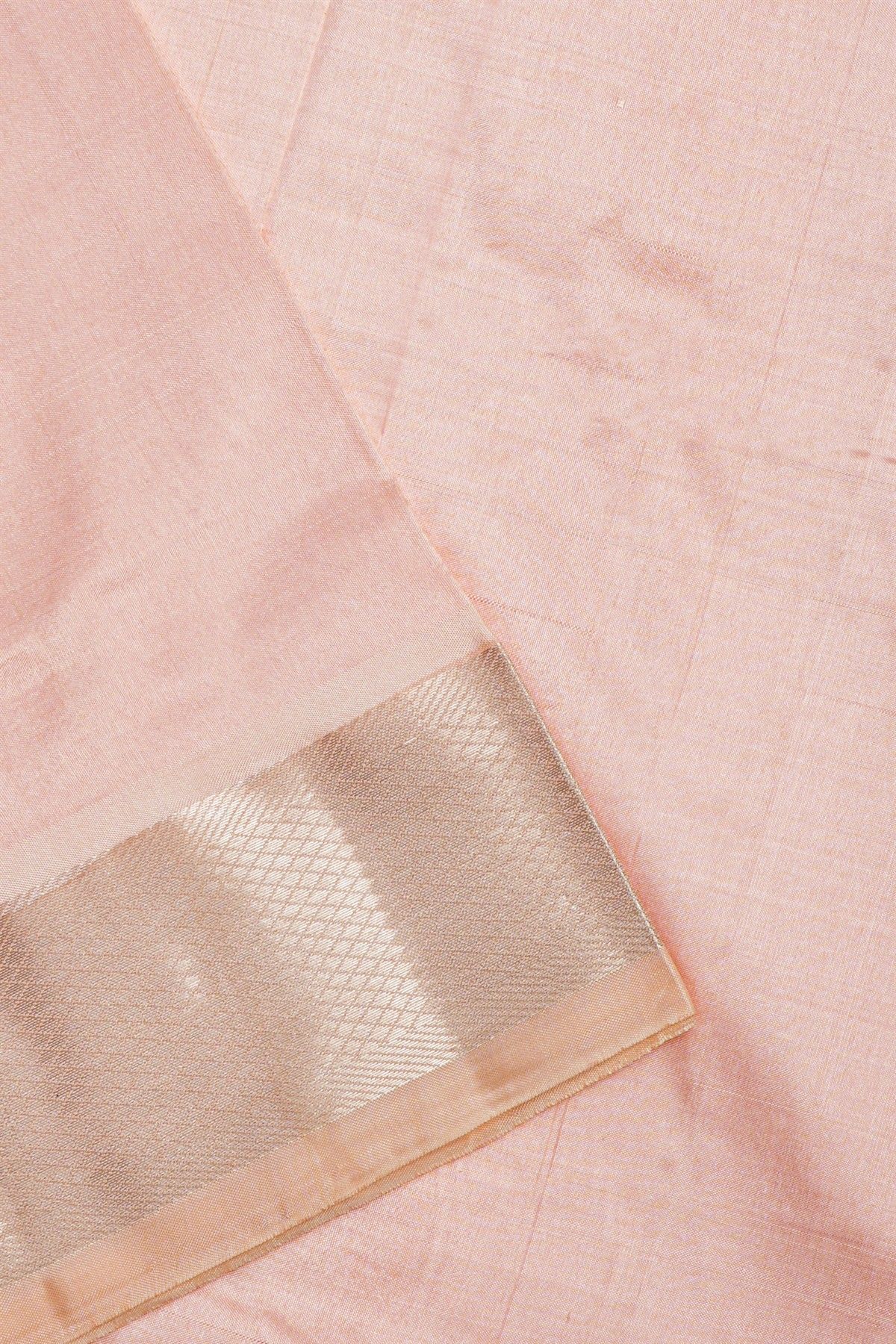 Kancheepuram Silk Pink Dhoti And Shalya