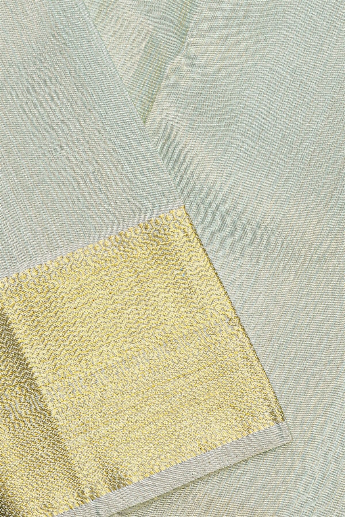 Kancheepuram Silk Sky Blue Dhoti
