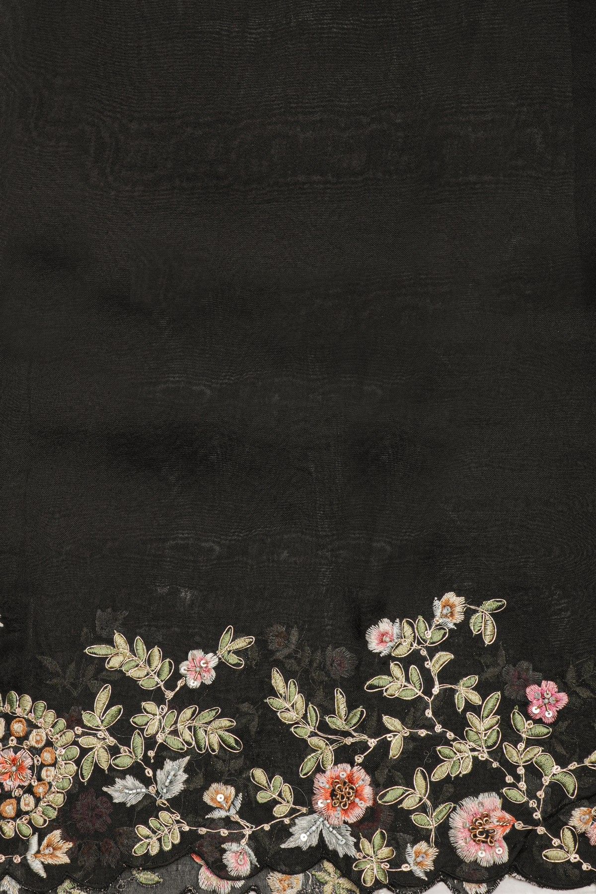 Fancy Tissue Cream Saree