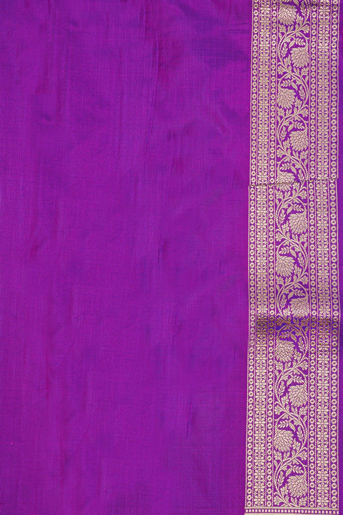 Banarasi Silk Purple Saree