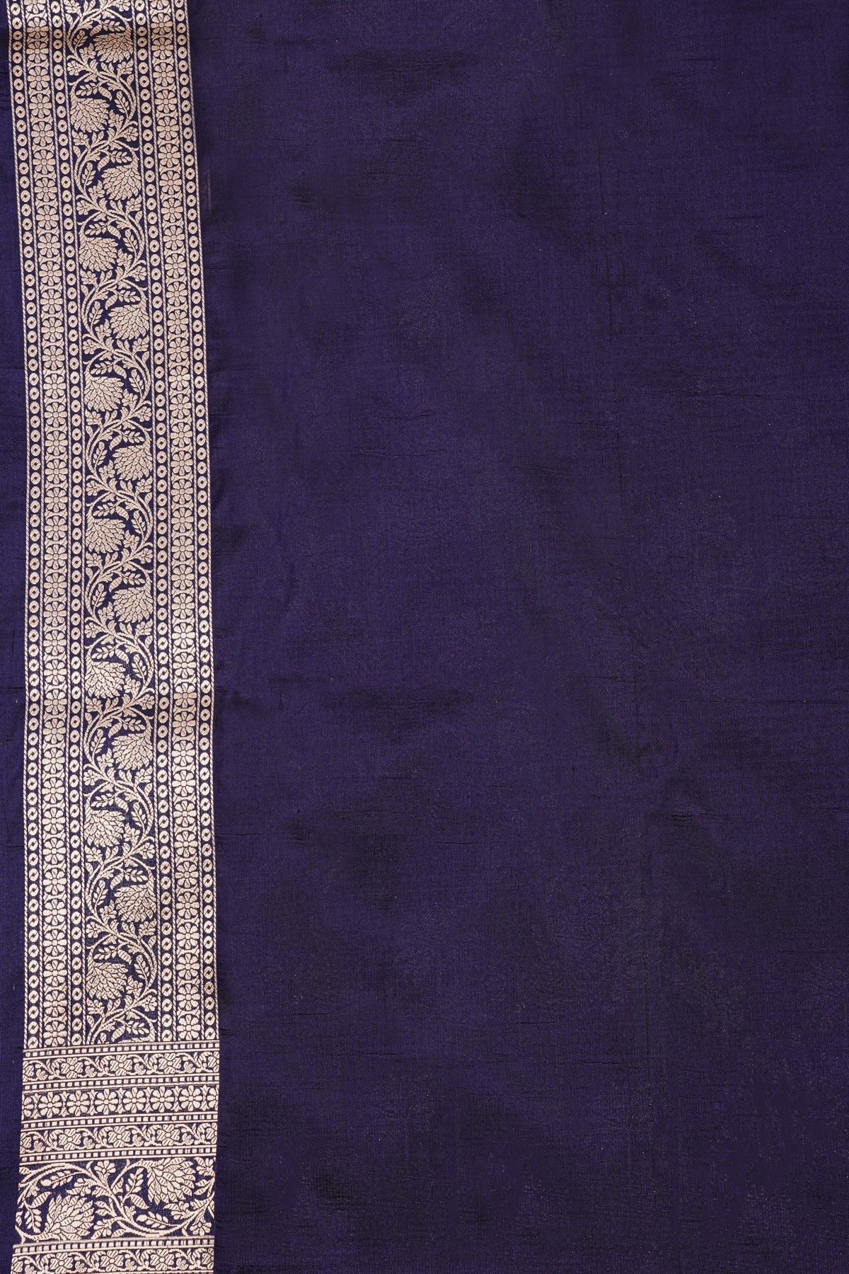 Banarasi Silk Navy Blue Saree