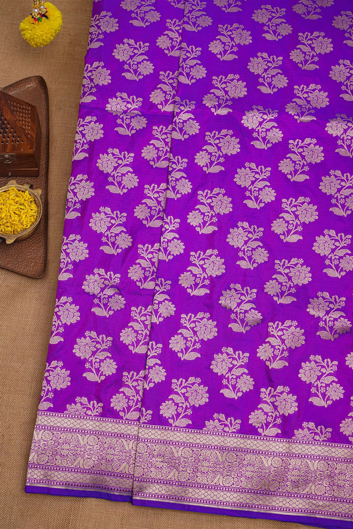 Banarasi Silk Dual Colour Saree