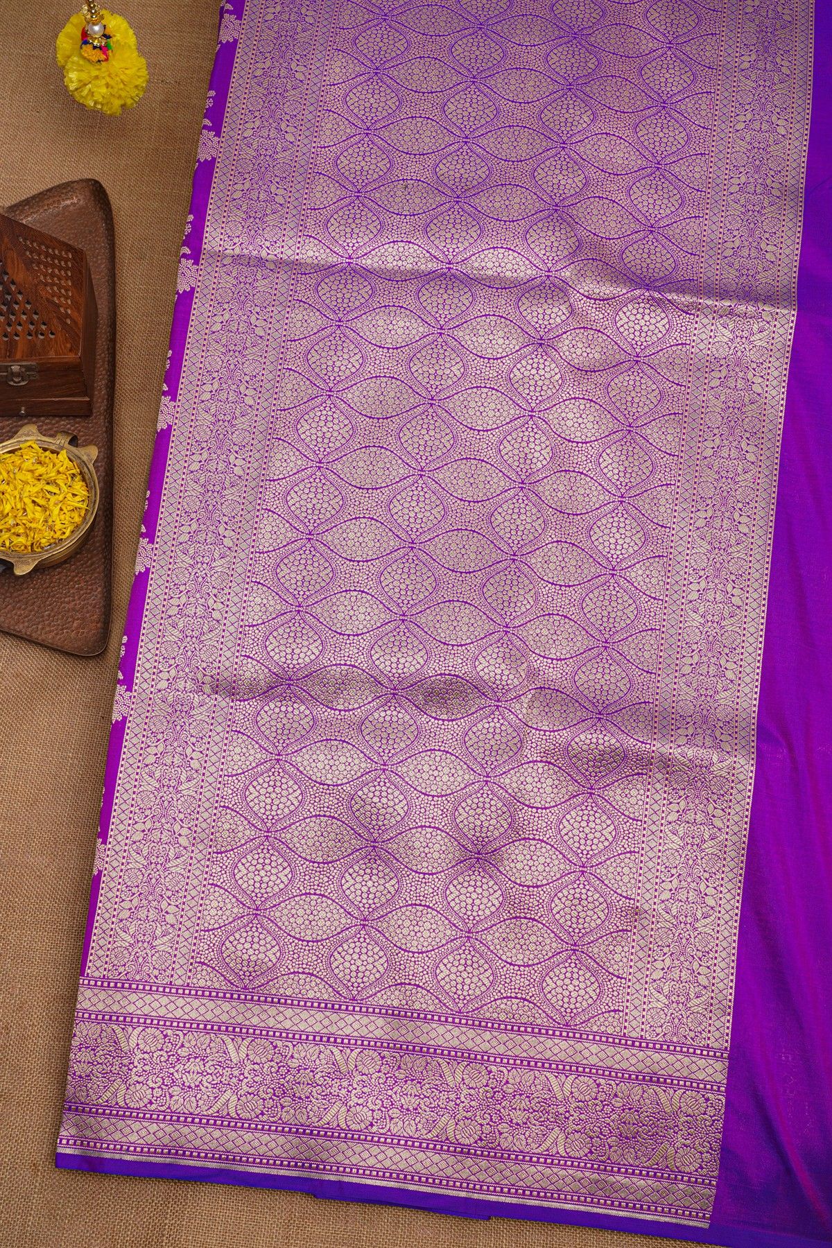 Banarasi Silk Dual Colour Saree