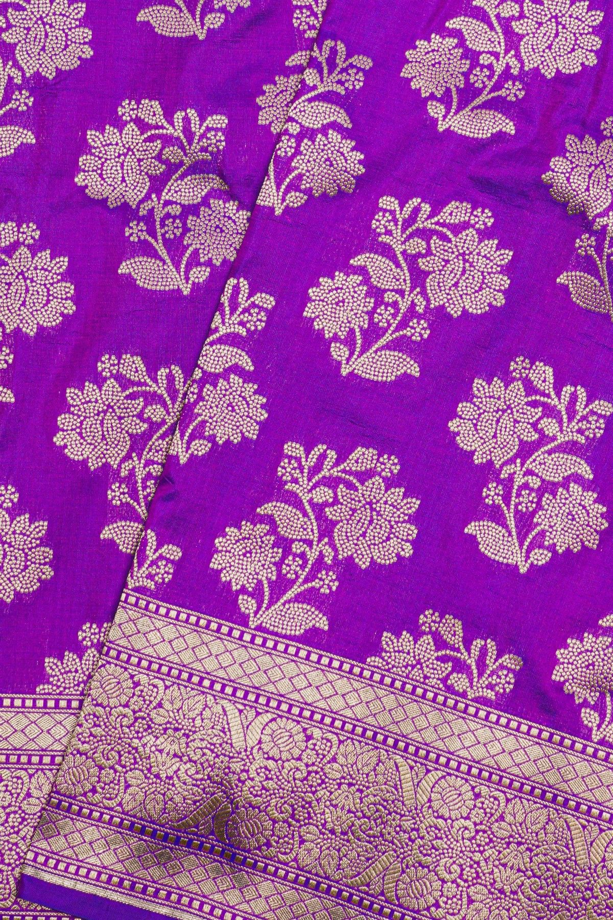 Banarasi Silk Dual Colour Saree