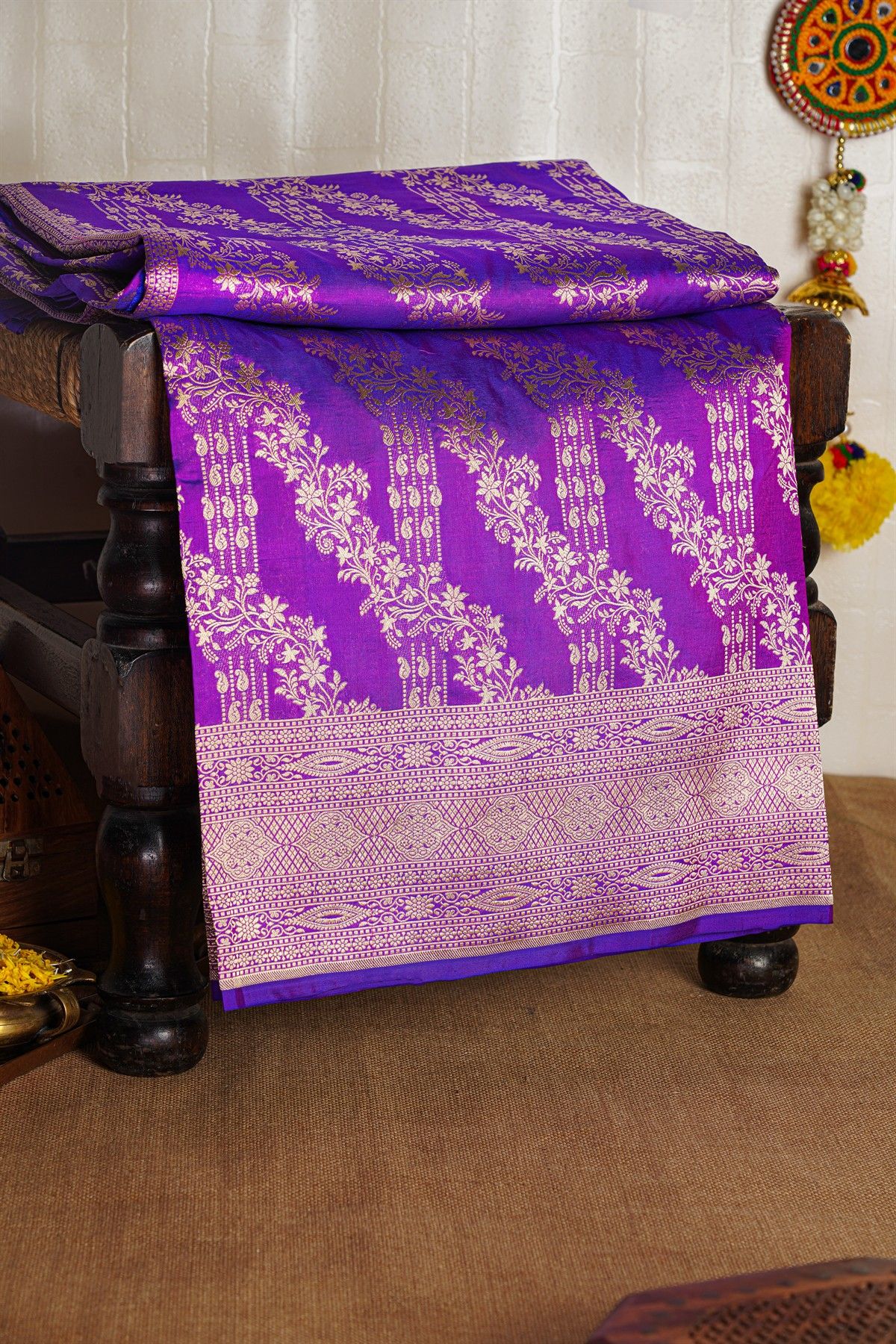 Banarasi Silk Dual Colour Saree