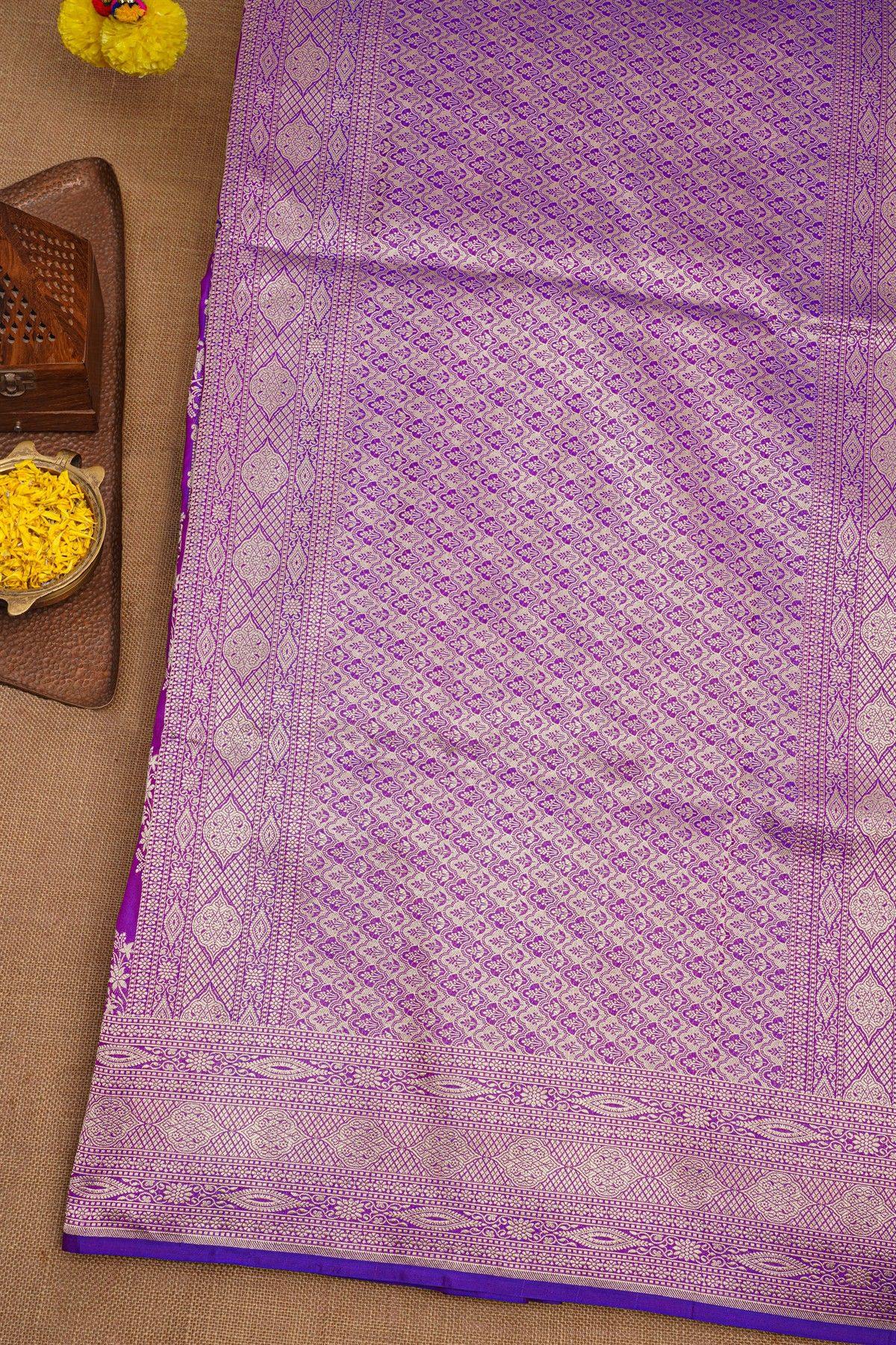 Banarasi Silk Dual Colour Saree