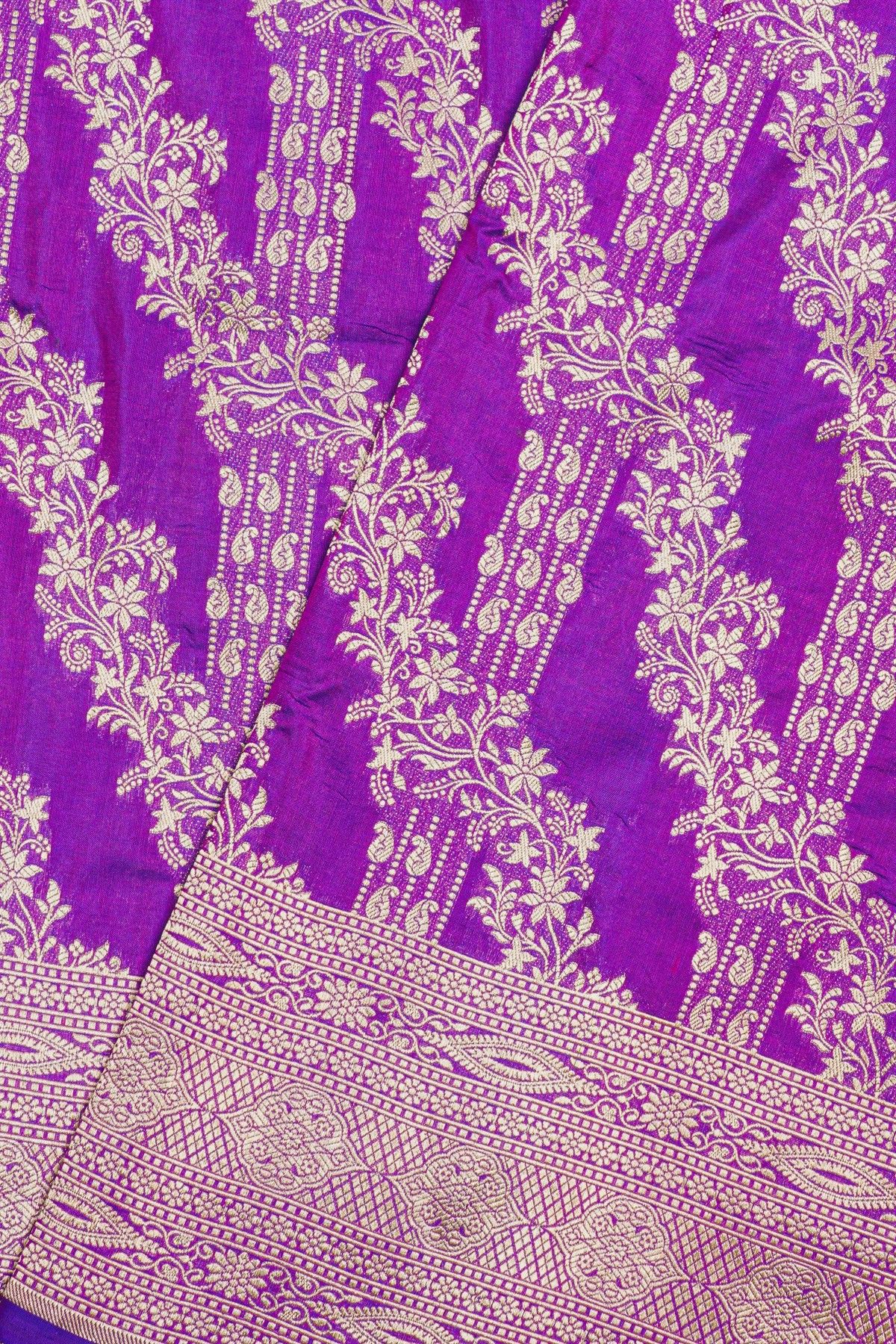 Banarasi Silk Dual Colour Saree