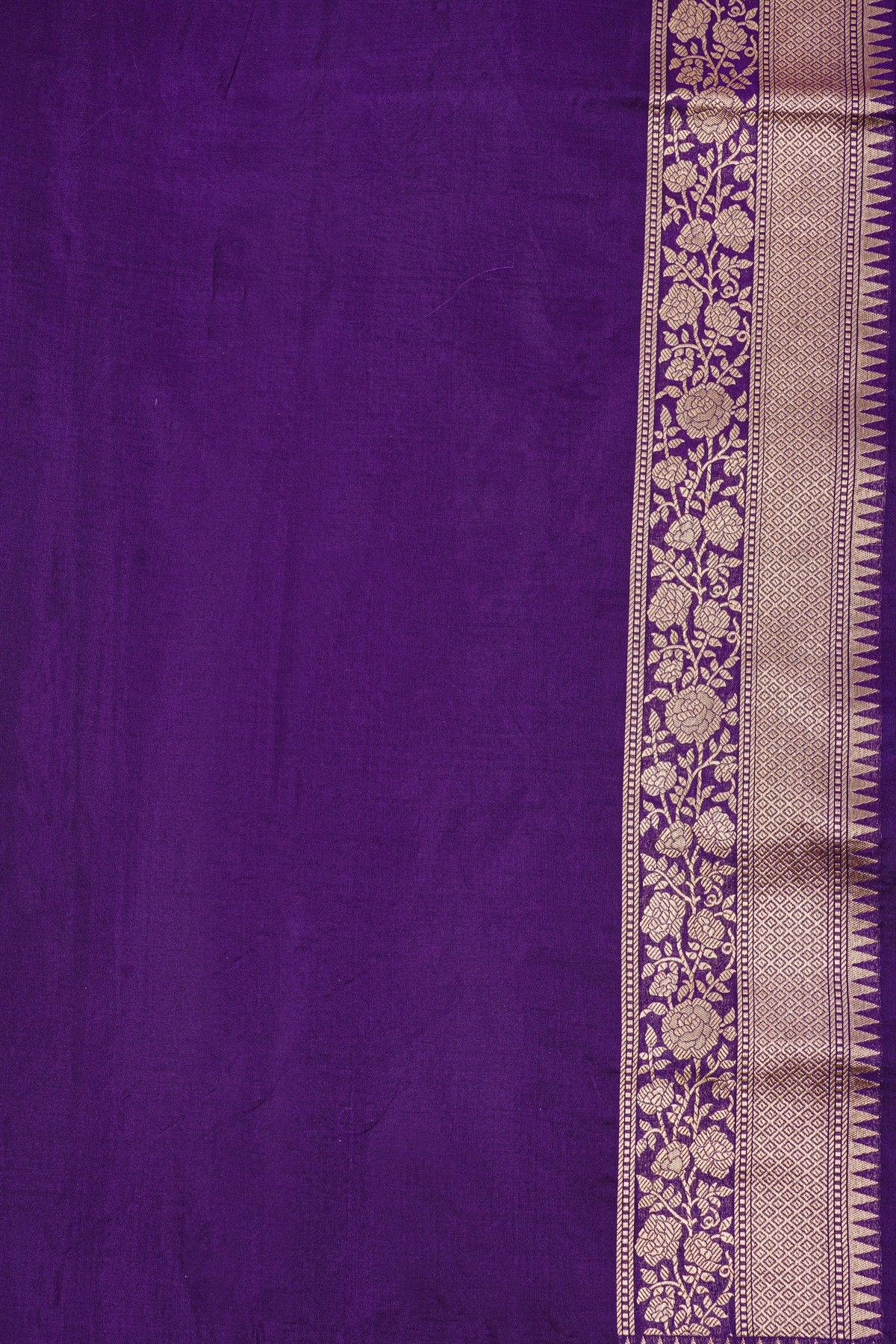 Banarasi Silk Navy Blue Saree