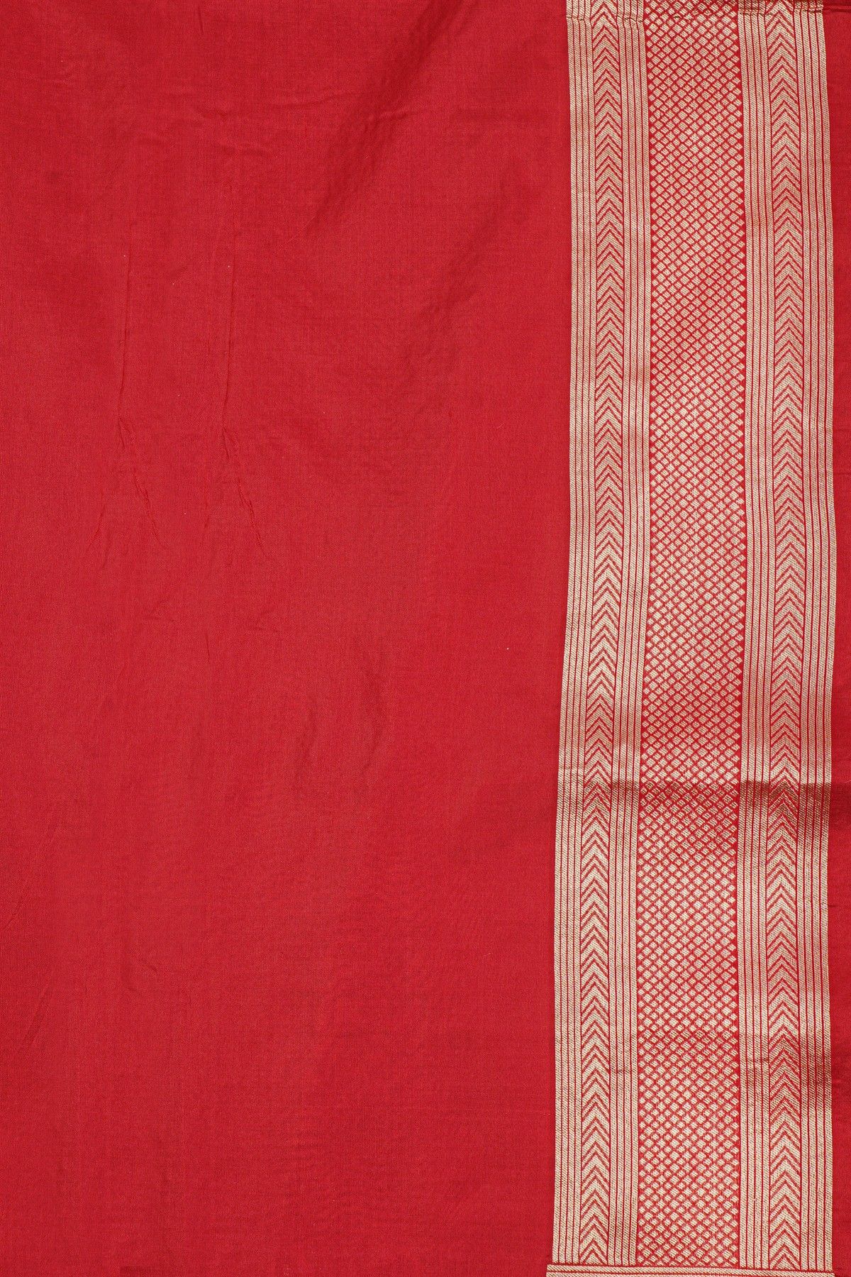Banarasi Silk Red Saree