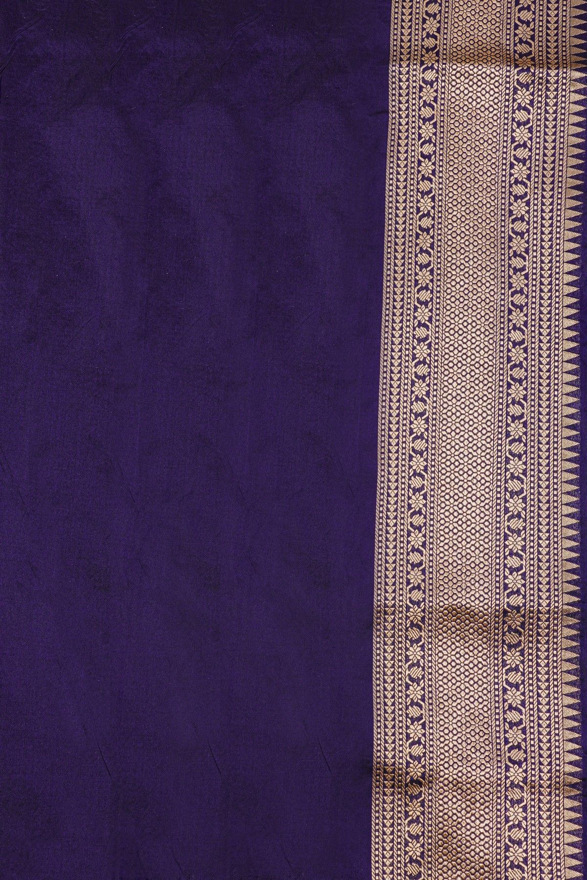 Banarasi Silk Navy Blue Saree