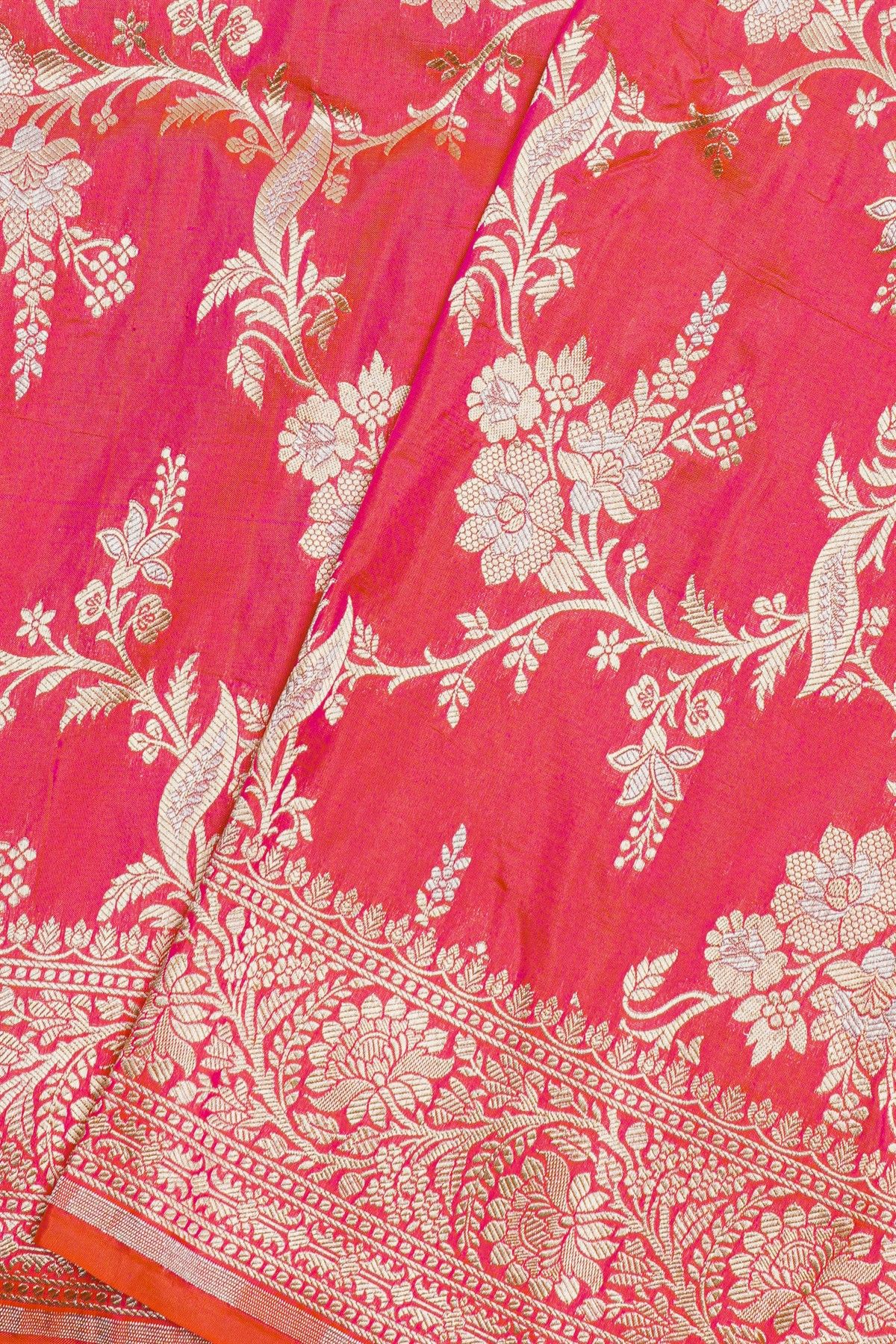 Banarasi Silk Pink Saree