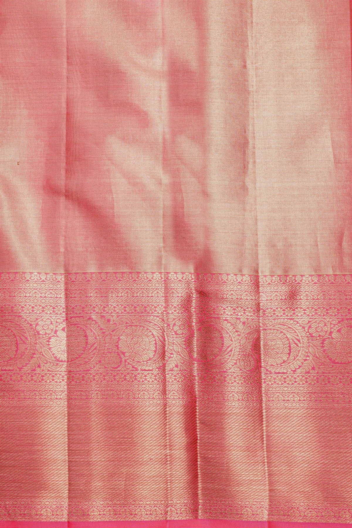 Kancheepuram Silk Multi-Colour Saree