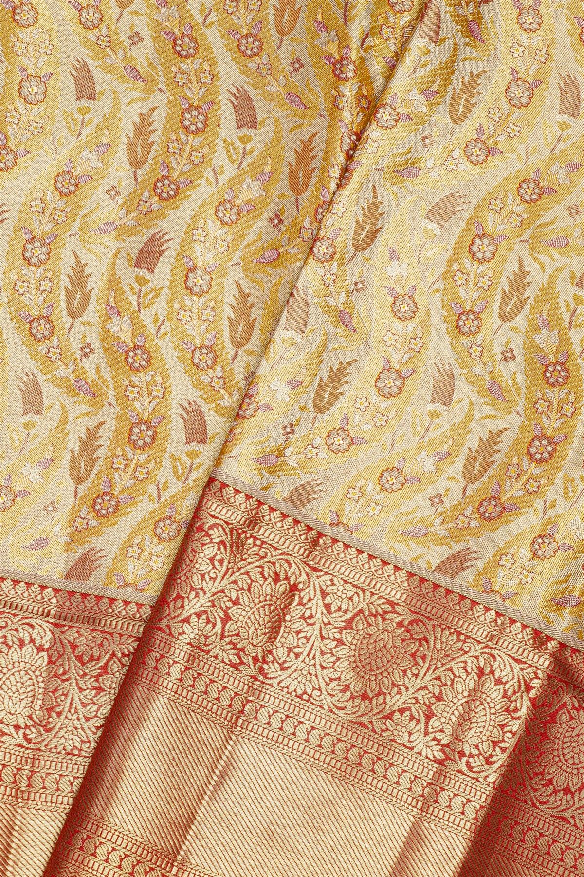 Kancheepuram Silk Gold Saree