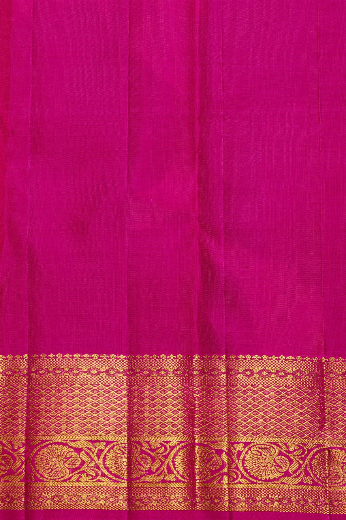Kancheepuram Silk Magenta Saree