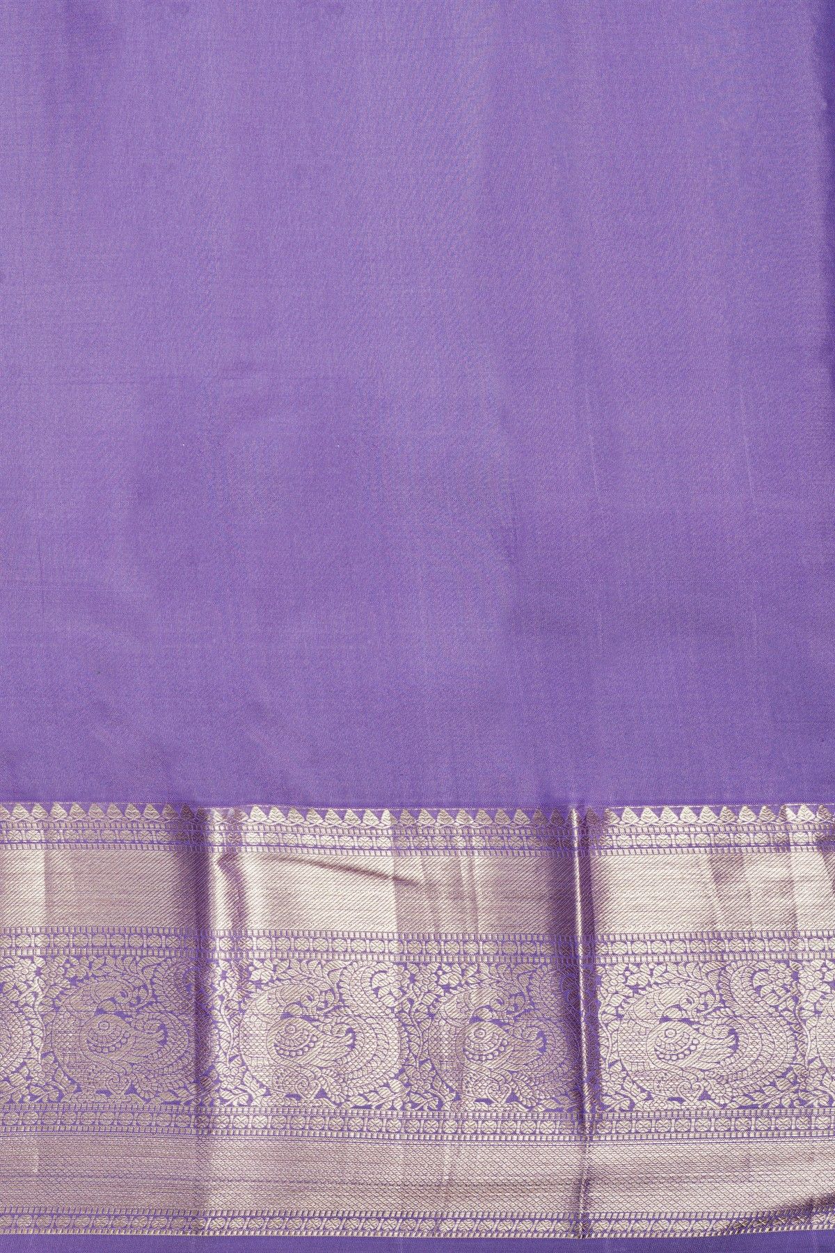 Kancheepuram Silk Violet Saree