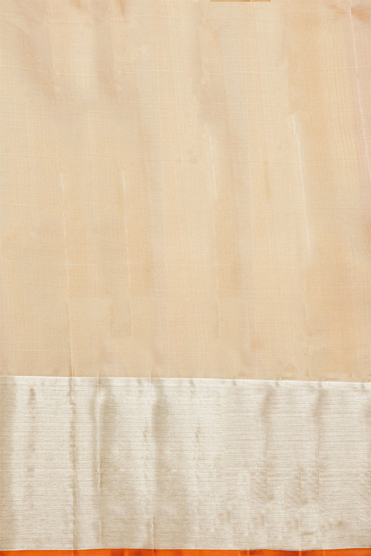 Kancheepuram Silk Meenakari Peach Saree