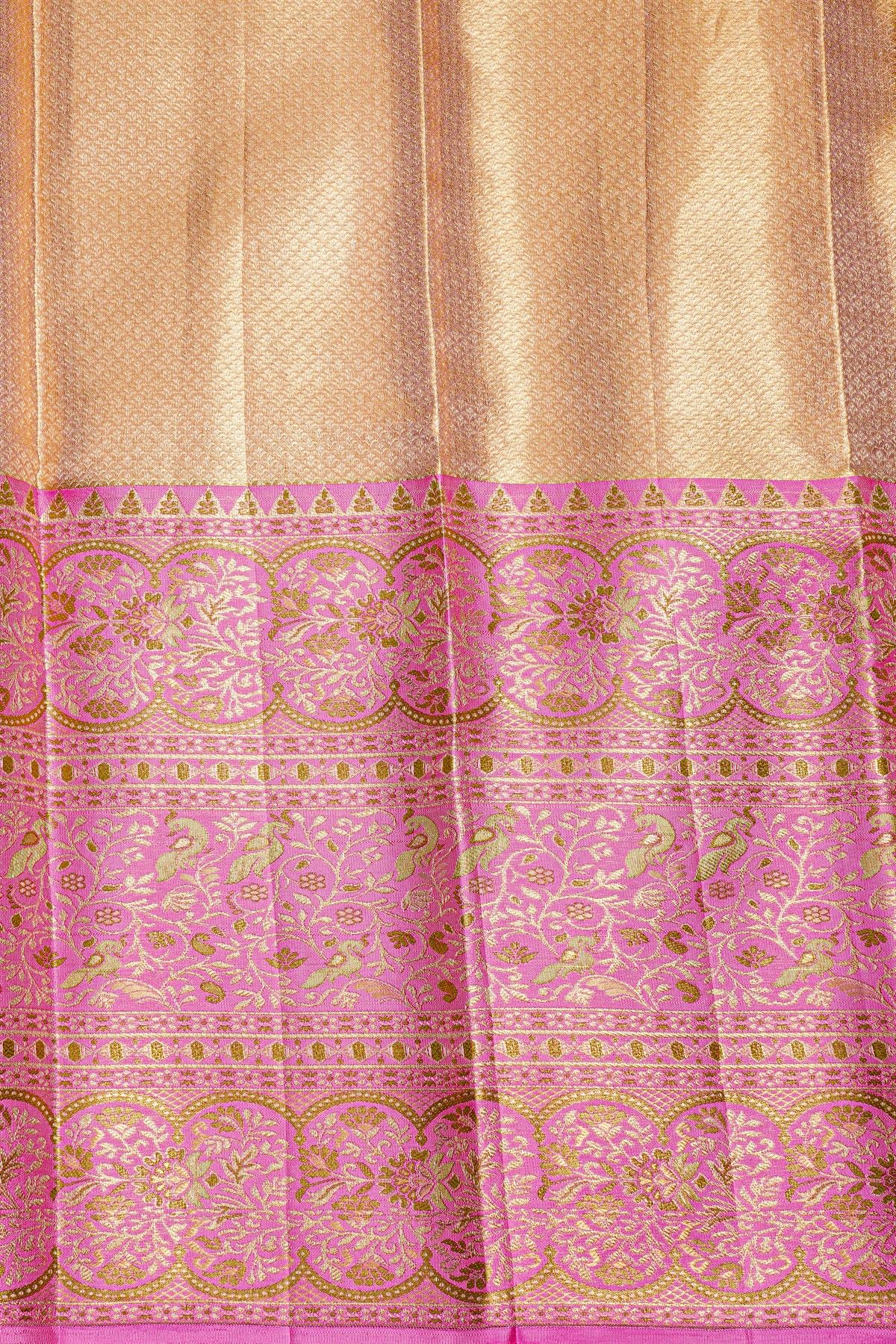 Kancheepuram Silk Dual Colour Saree