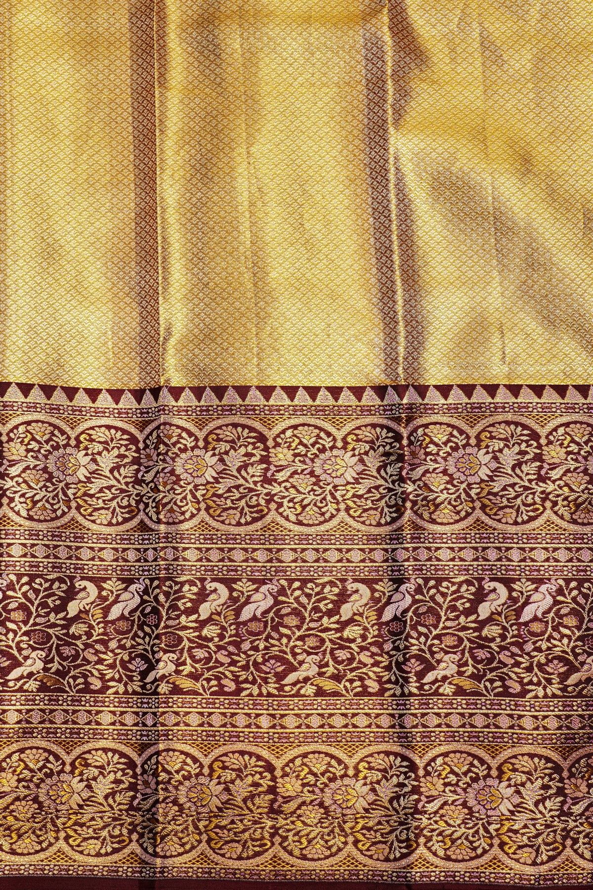 Kancheepuram Silk Dual Colour Saree