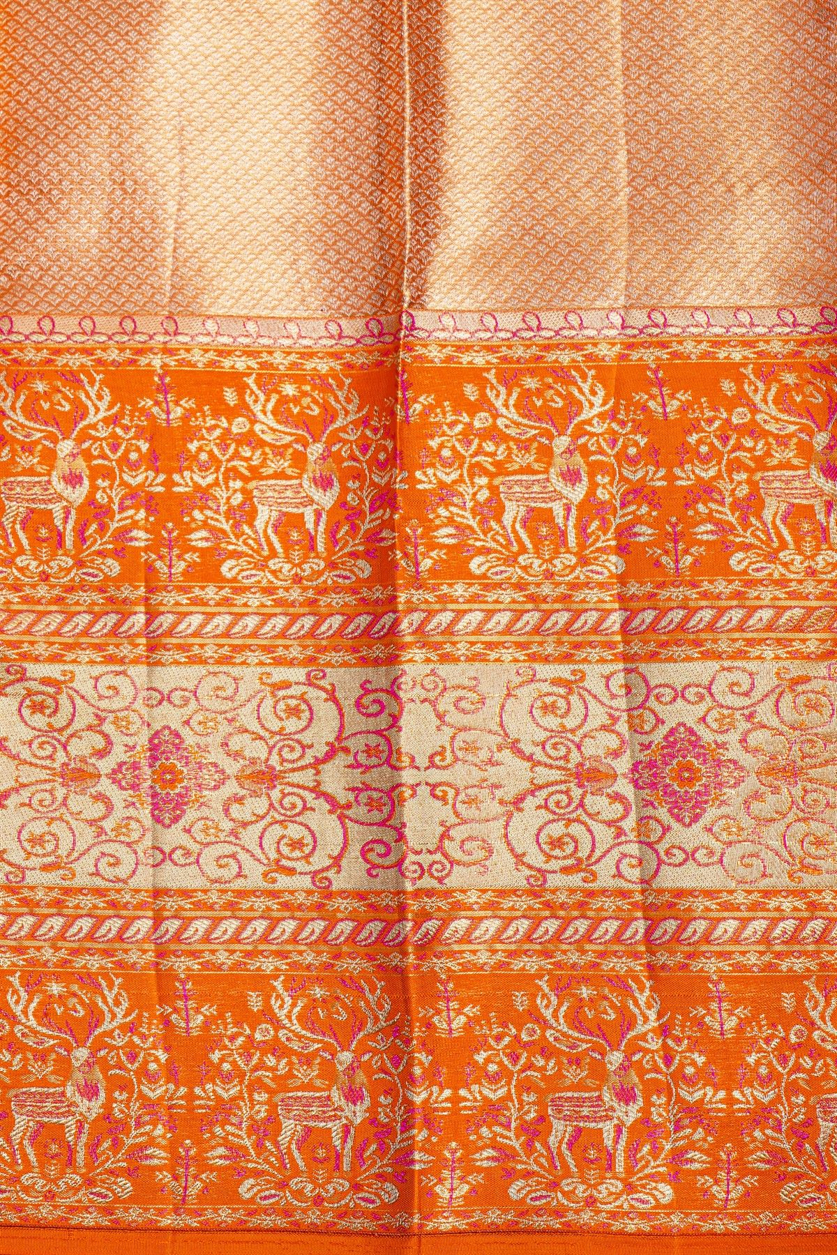 Kancheepuram Silk Pink Saree