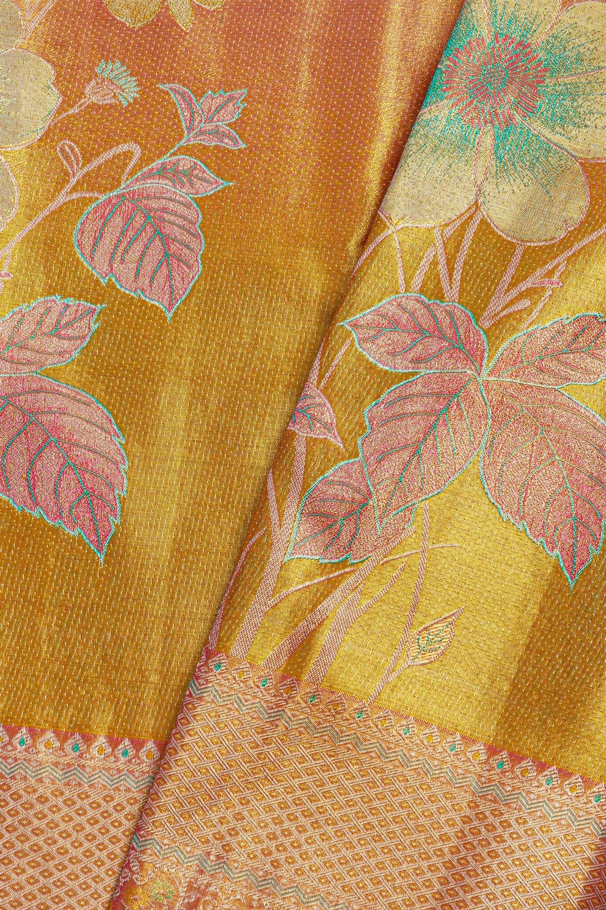 Kancheepuram Silk Dual Colour Saree