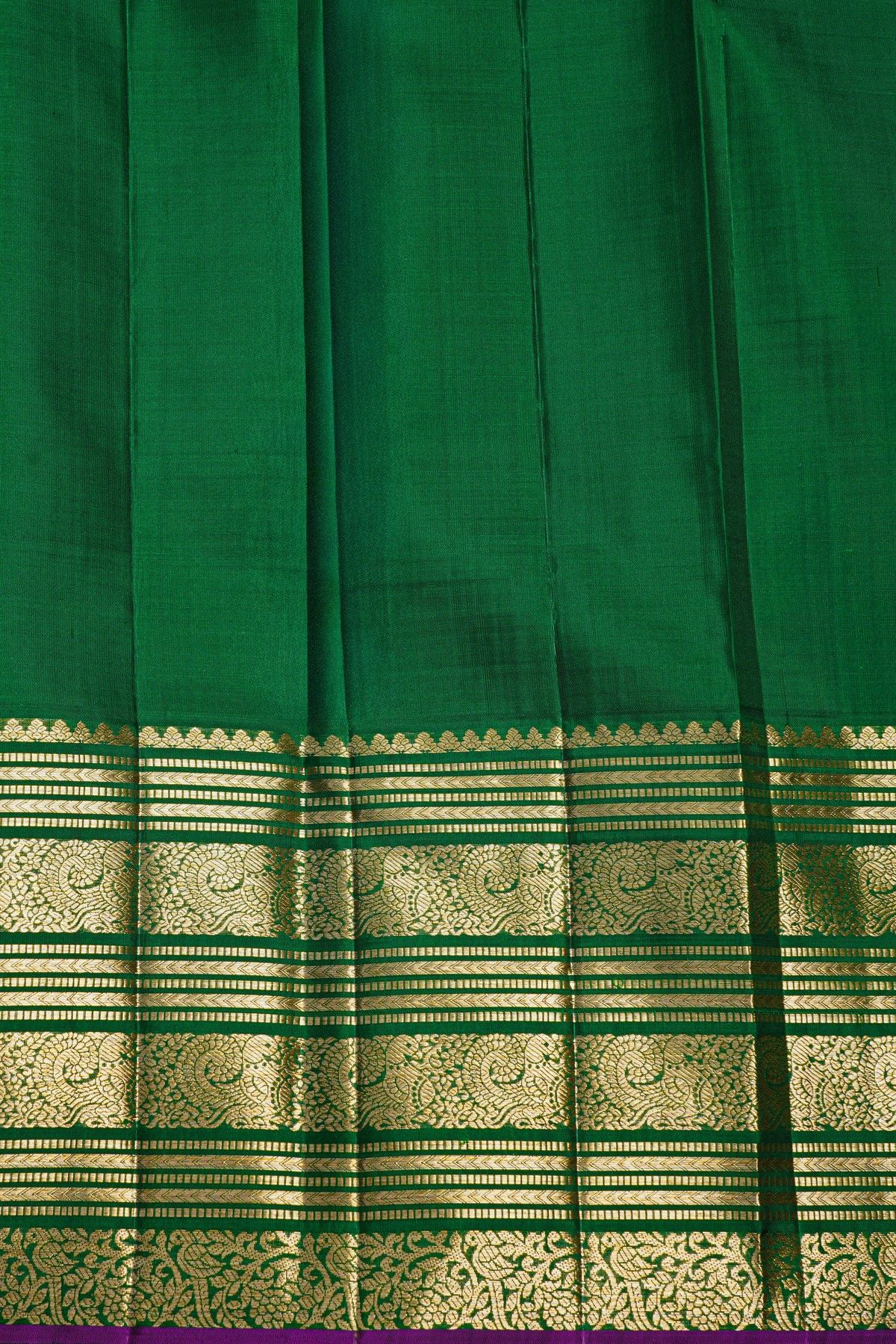 Kancheepuram SIlk Sea Green Saree