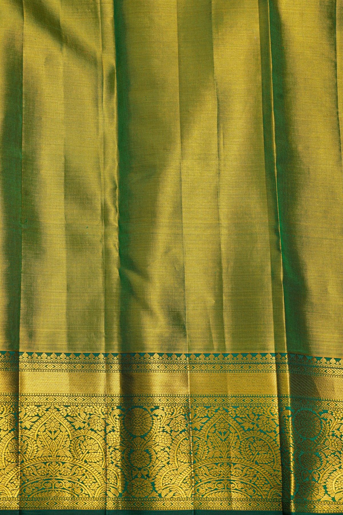 Kancheepuram Silk Multi-Colour Saree