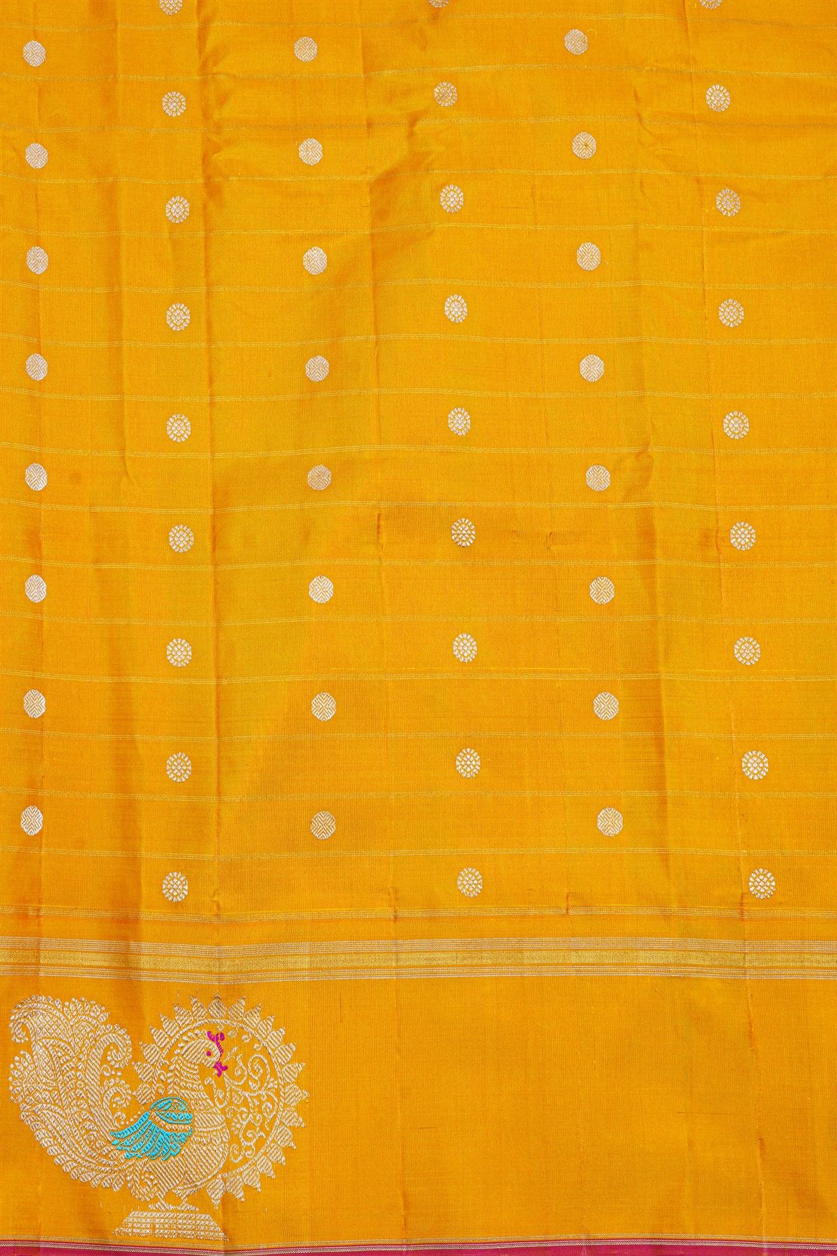 Gadwal Silk Lavender Saree