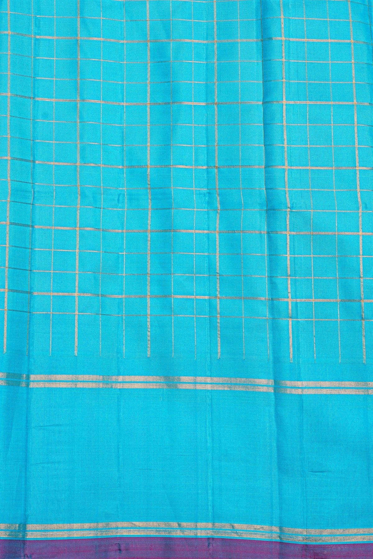 Gadwal Silk Bottle Green saree