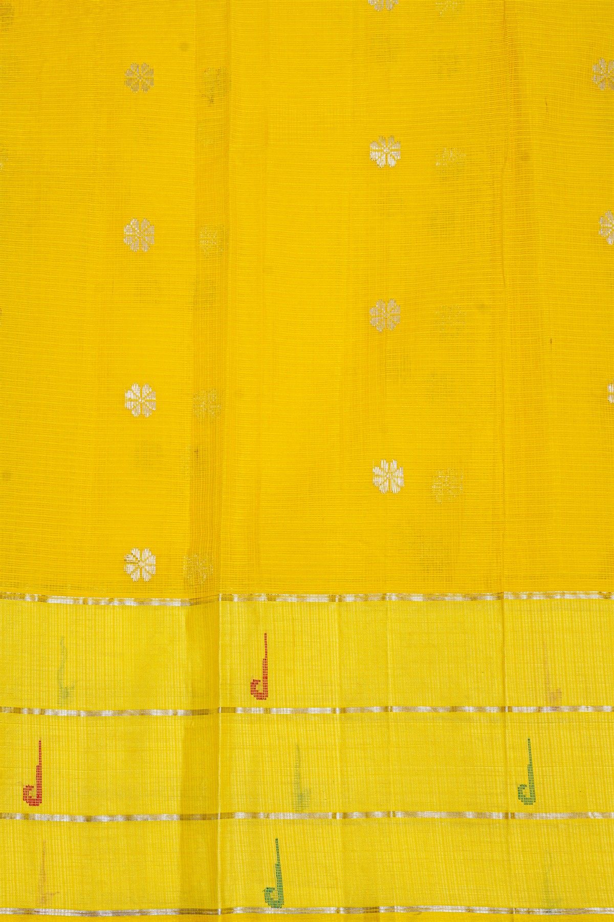 Zari Kota Off White Saree