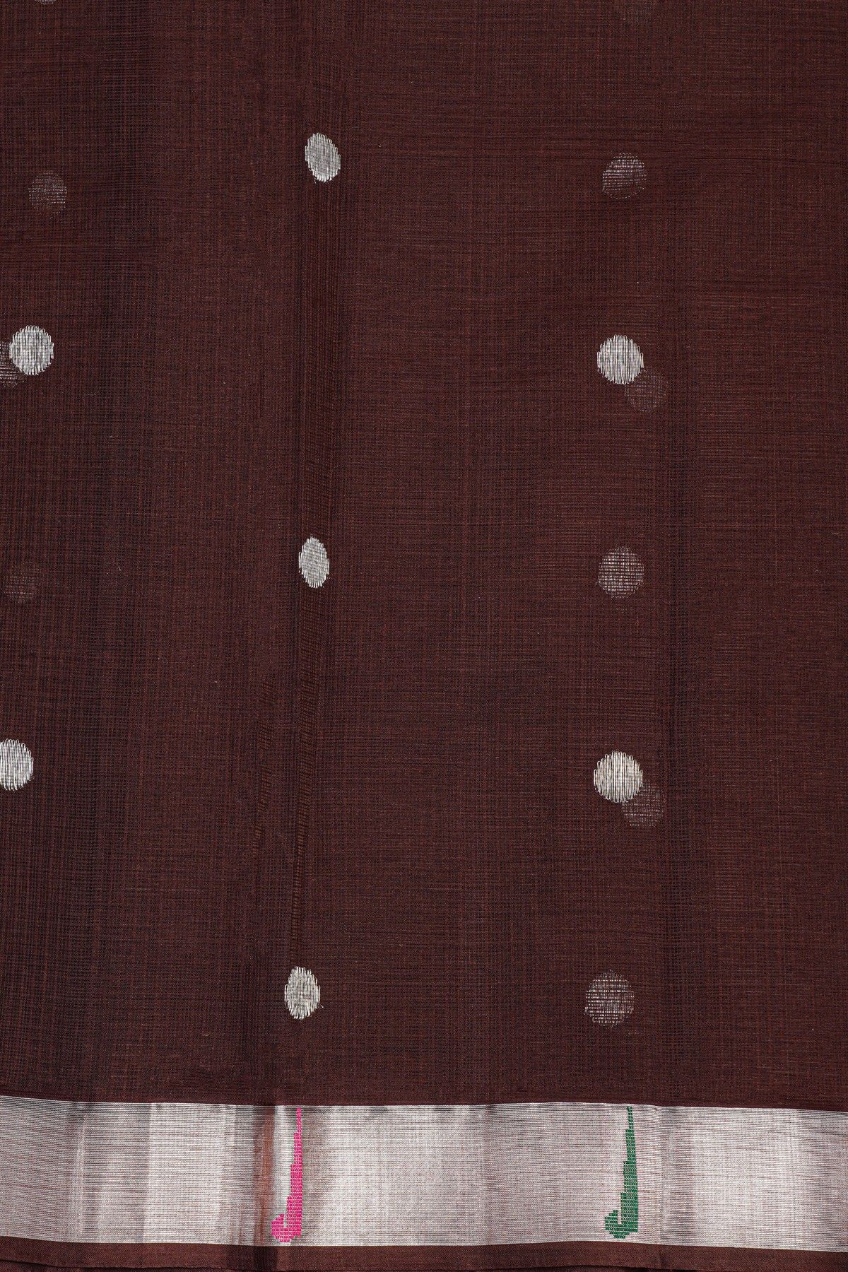 Zari Kota Peach saree