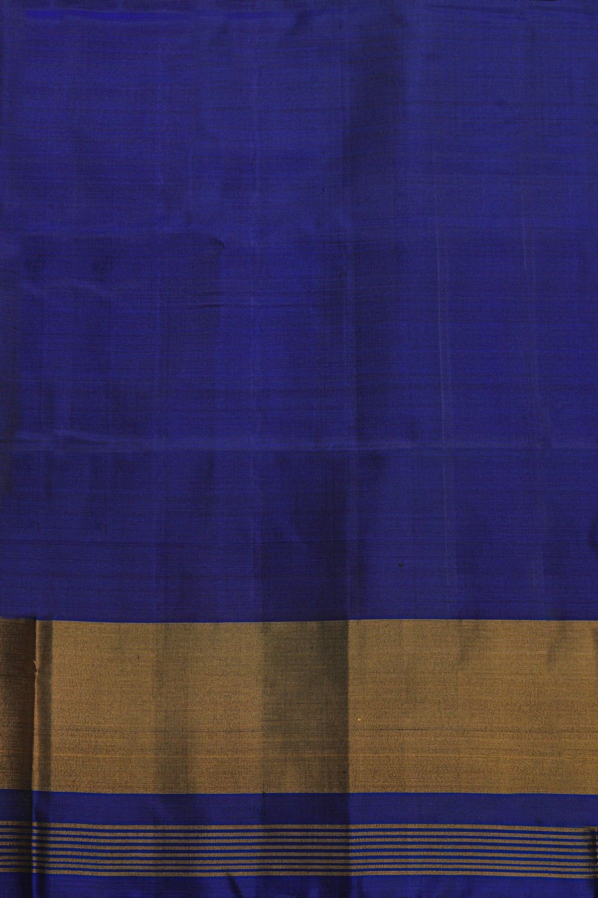 Patola Navy Blue Silk Saree