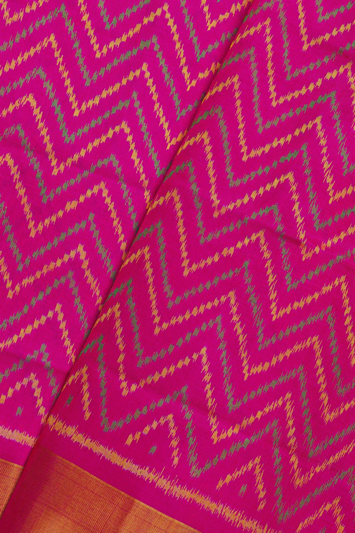 Patola Silk Pink Saree