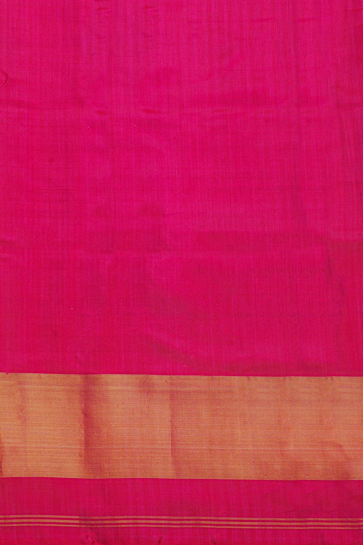 Patola Silk Bottle Green Saree