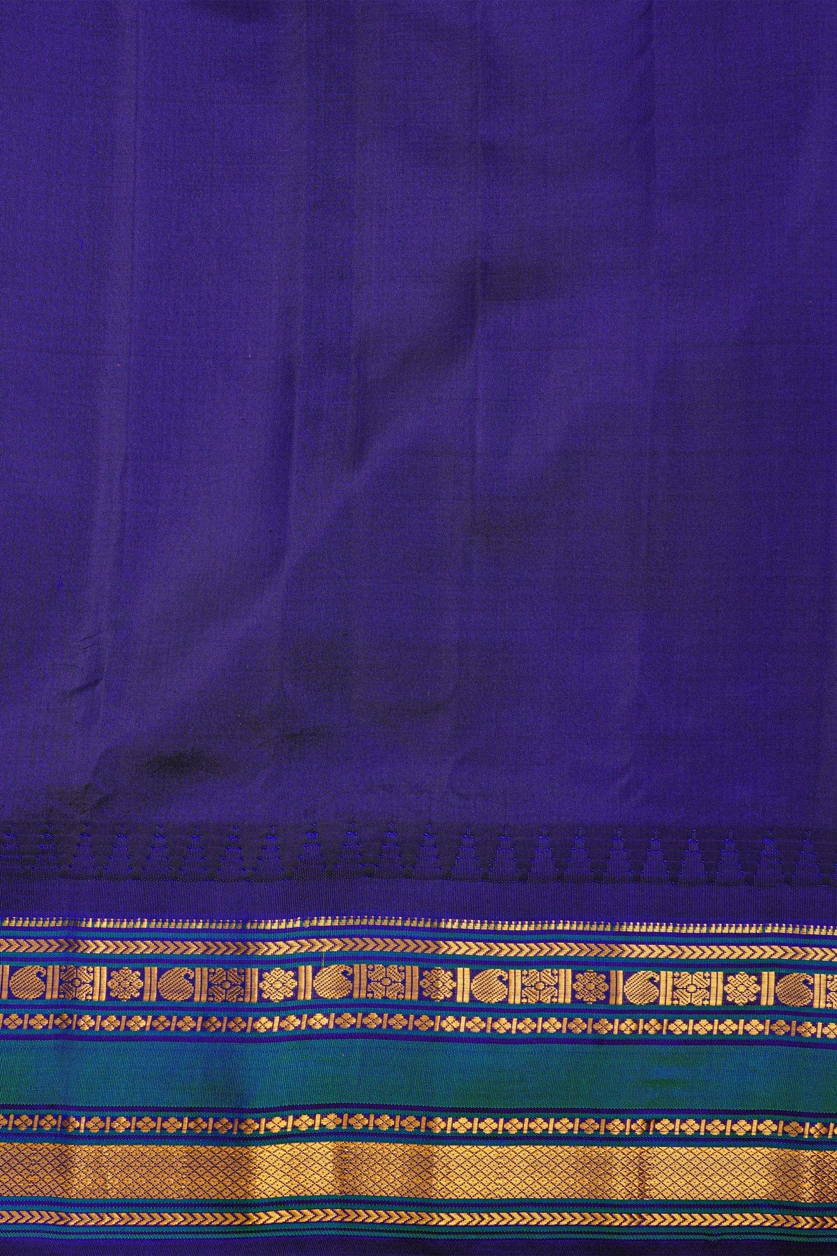 Gadwal Silk Dual Colour Saree