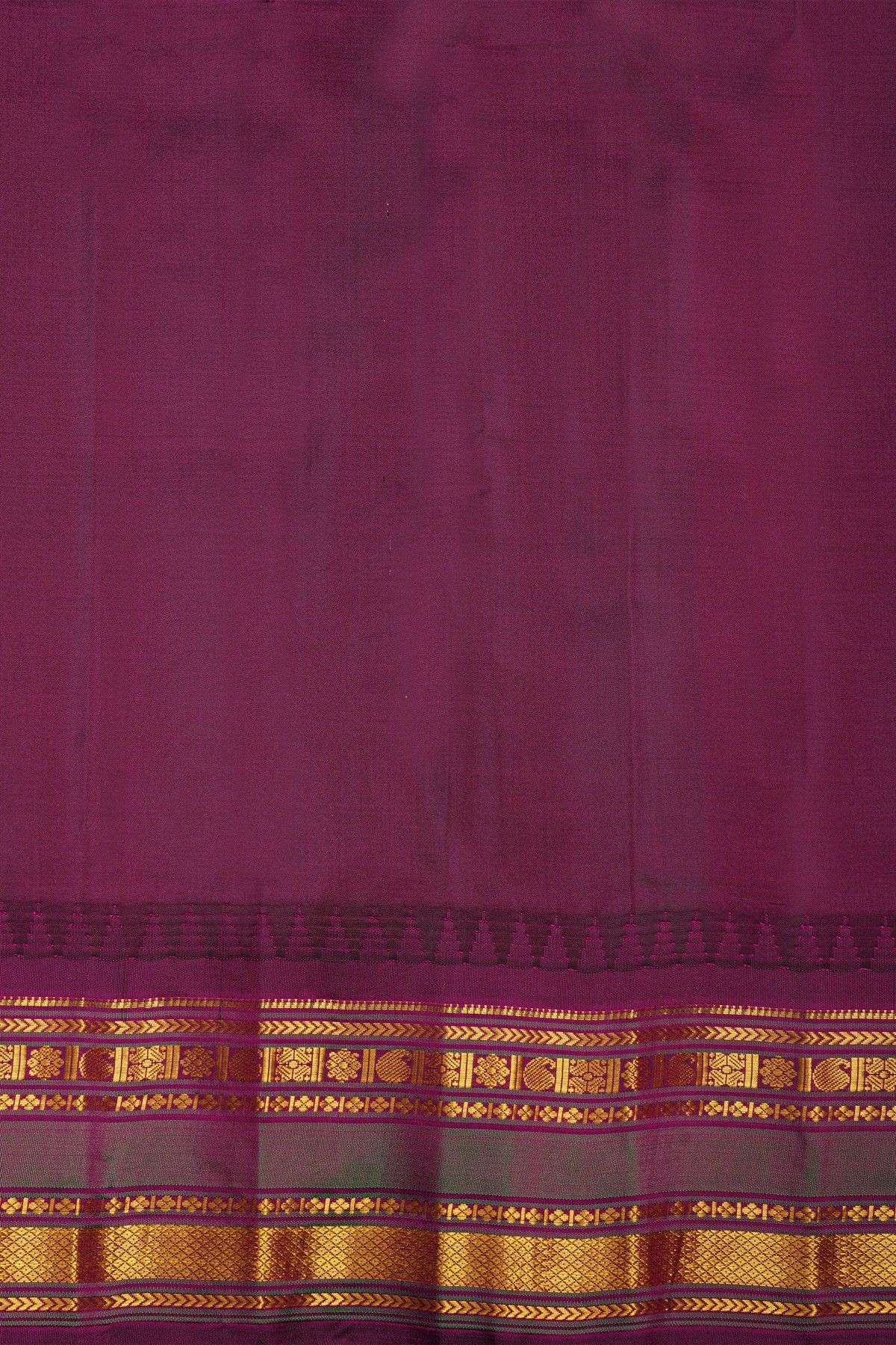 Gadwal Silk Dual Colour Saree