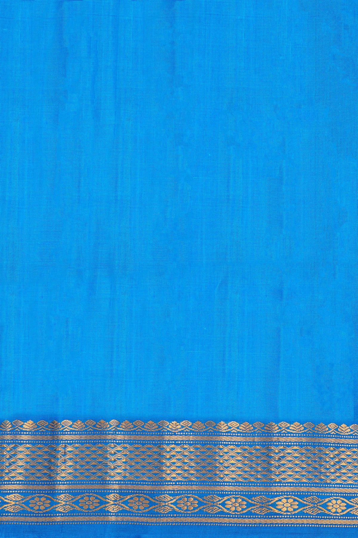 Gadwal Silk Dual Colour Saree