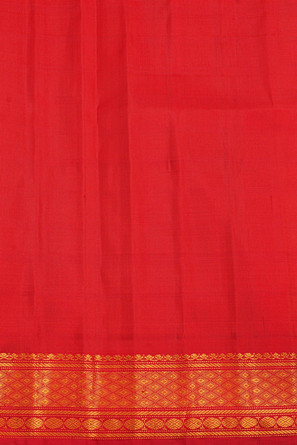 Gadwal Silk Cream Saree