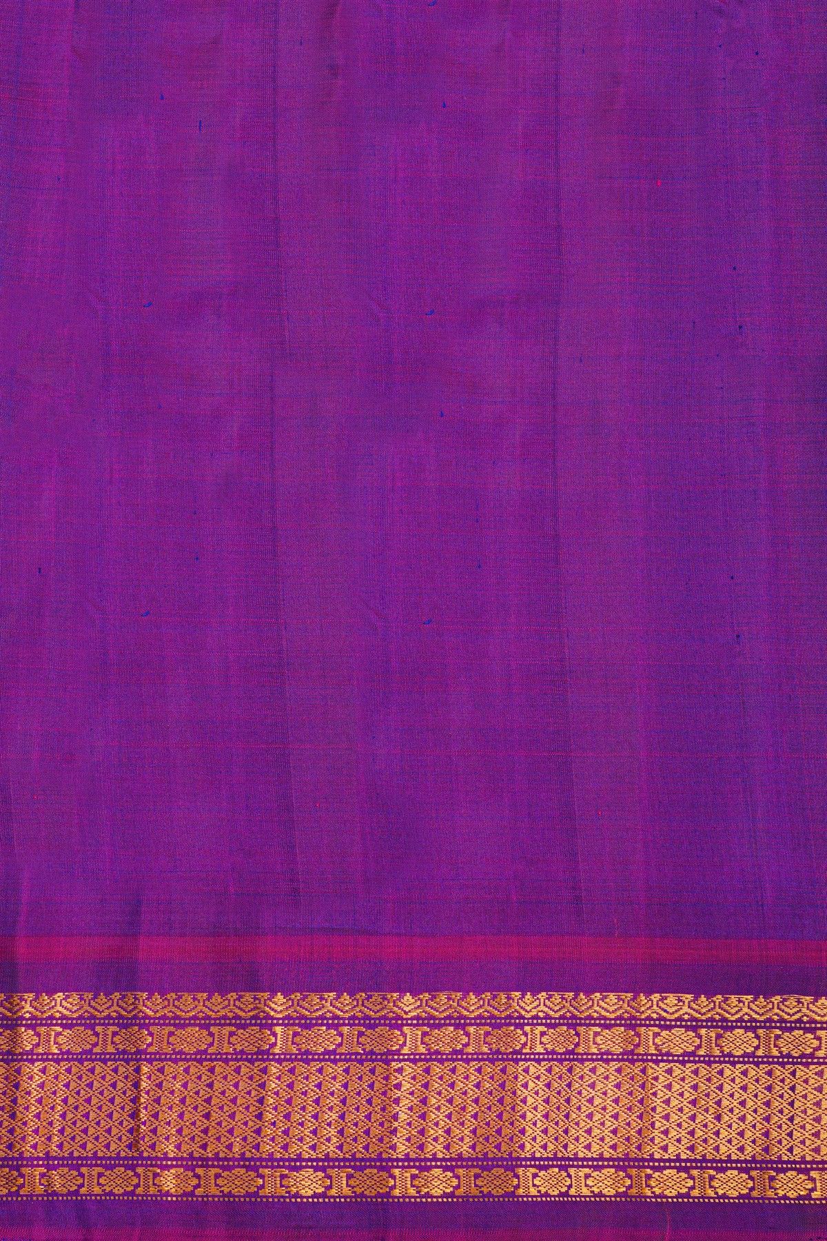 Gadwal Silk Dual Colour Saree