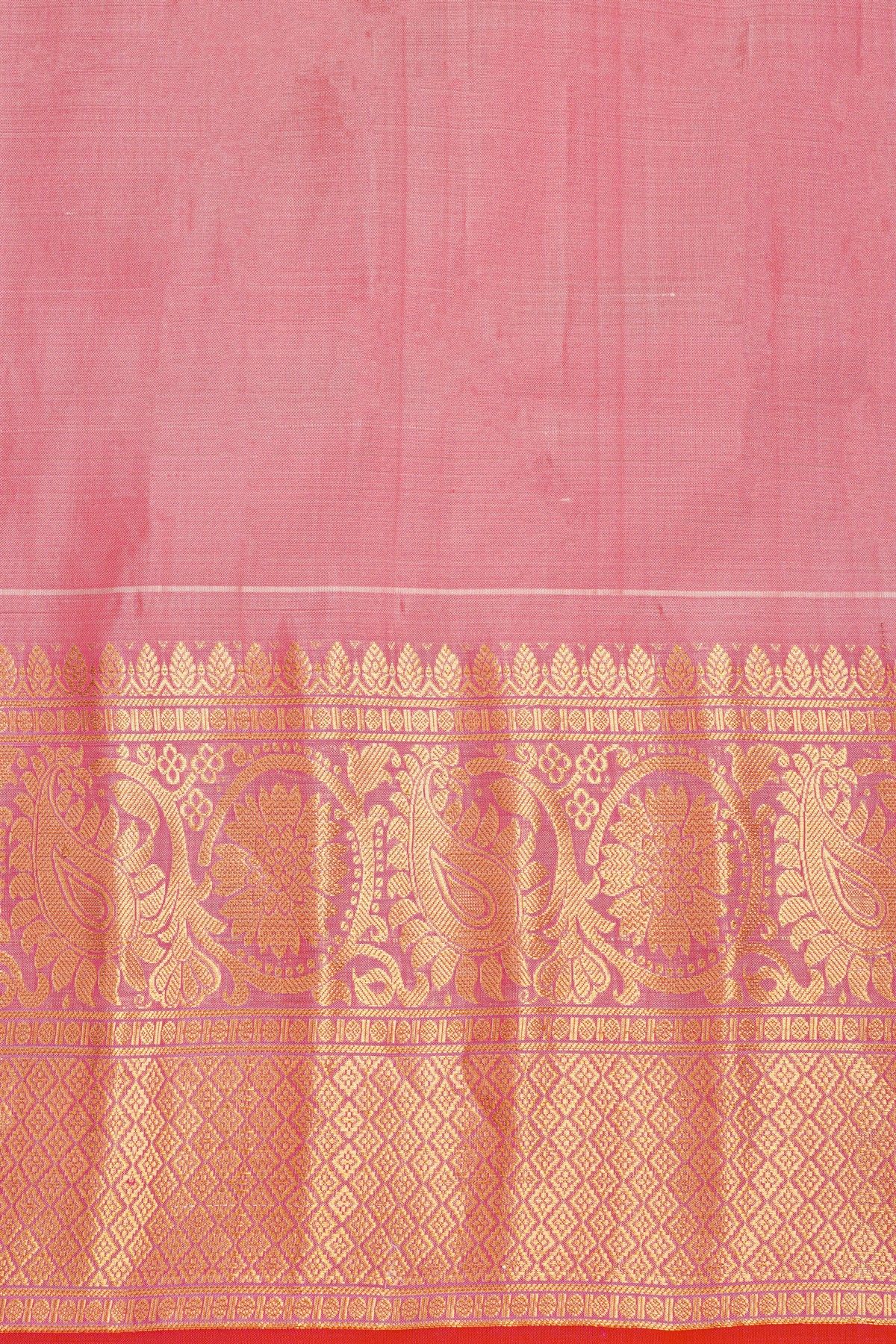 Gadwal Silk Sea Green Saree