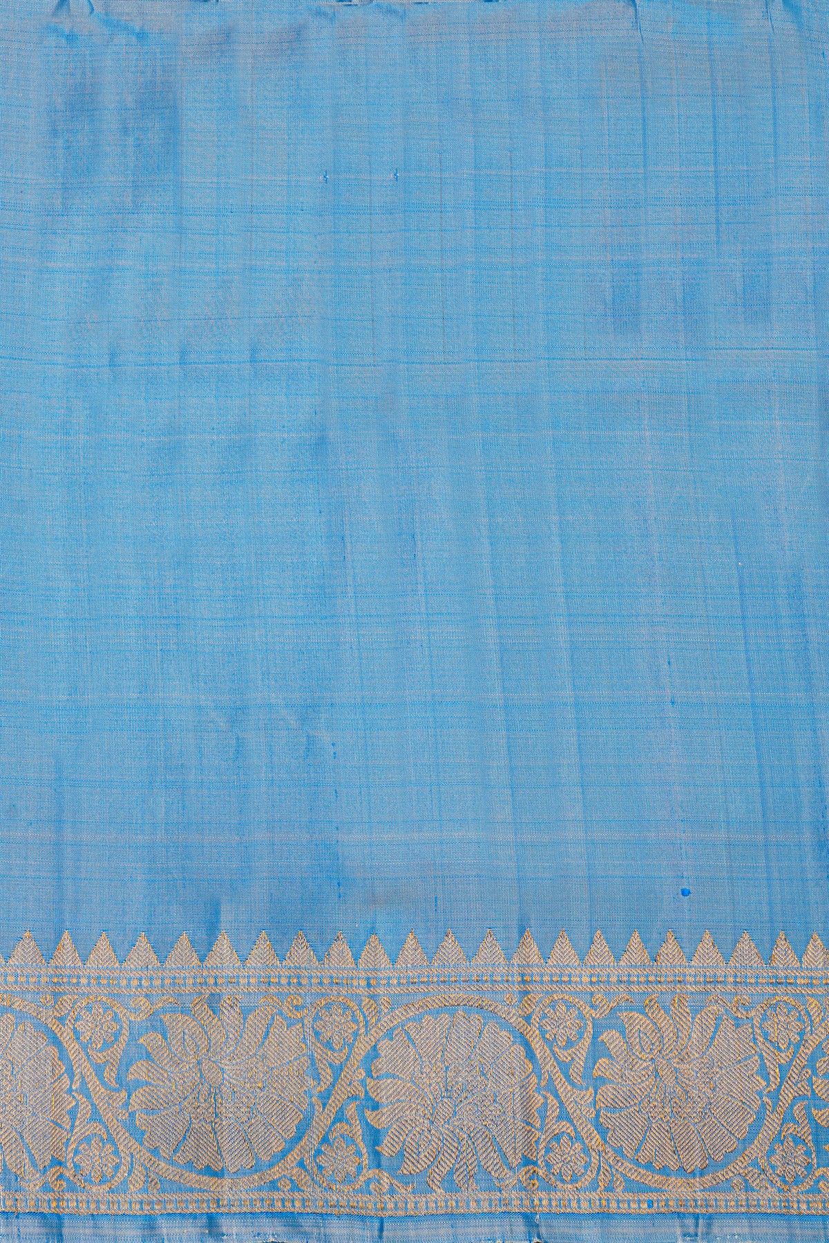 Gadwal Silk Sea Green Saree