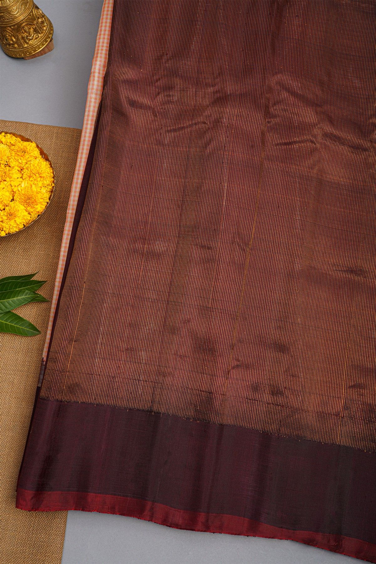 Gadwal Silk Multi-Colour Saree