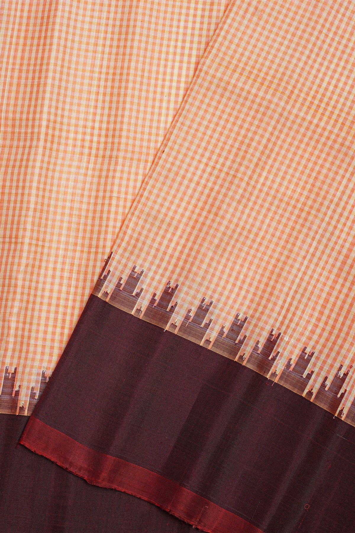 Gadwal Silk Multi-Colour Saree