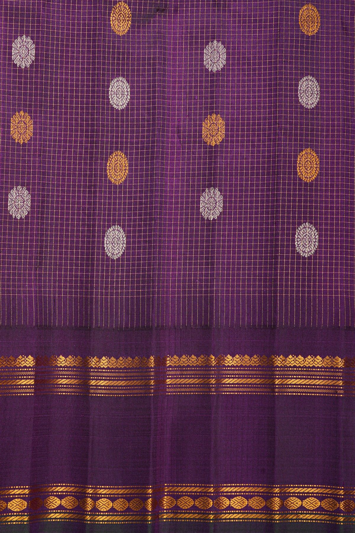 Gadwal Silk Pink Saree
